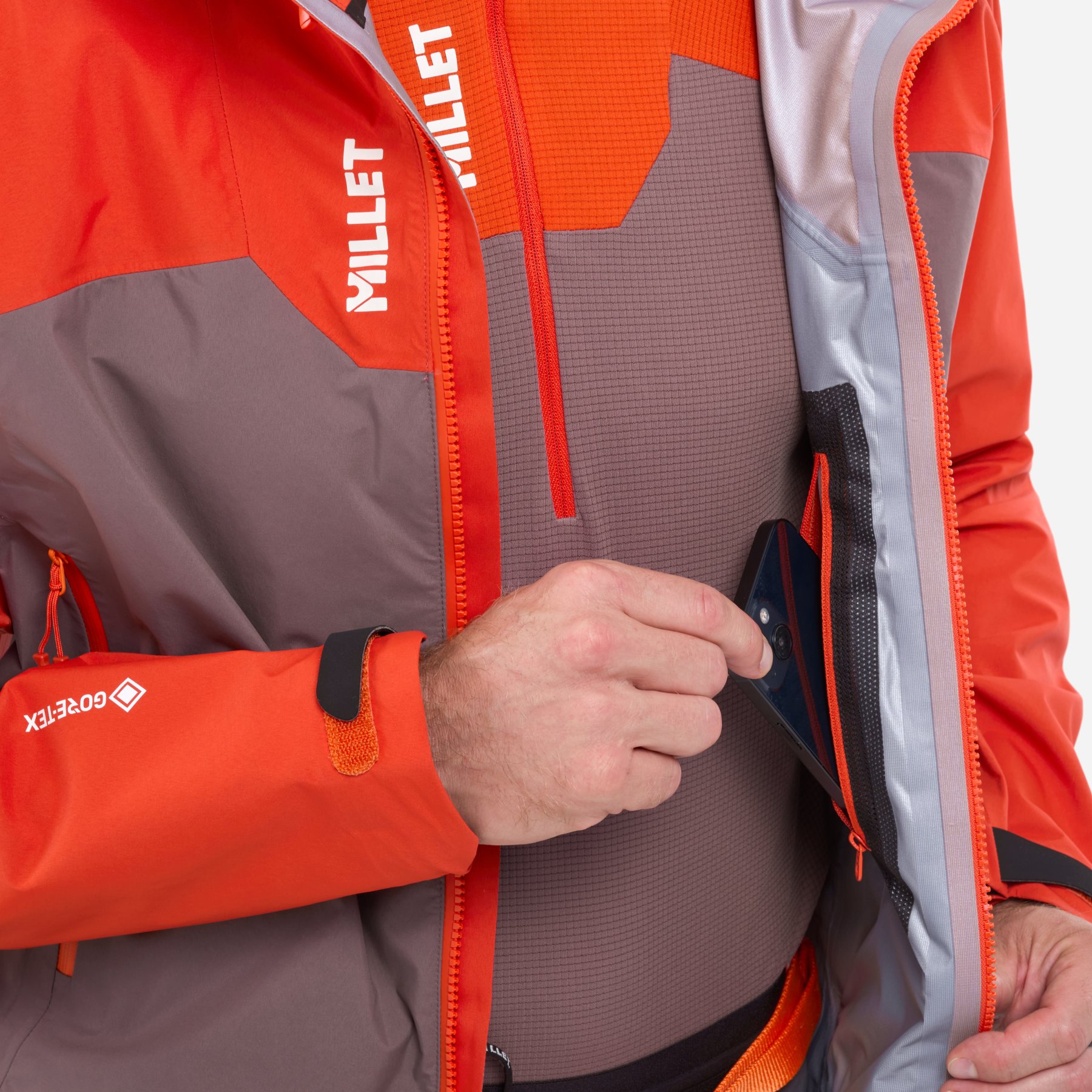 Millet Kamet Gore-Tex Jacket Men - Paprika/Pepper | BIKE24