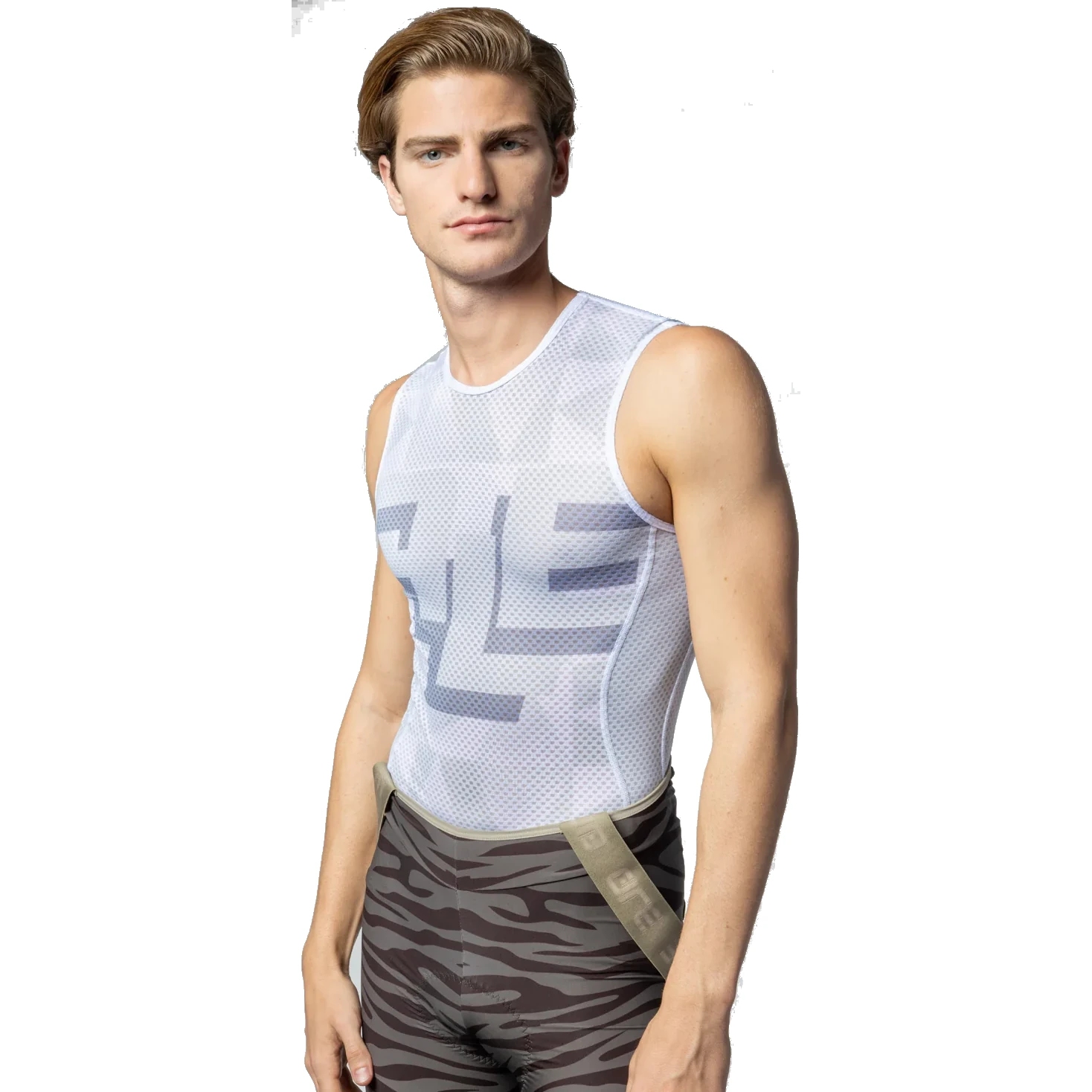 Image of Alé INTIMO Multiverso Sleeveless Baselayer Men - white