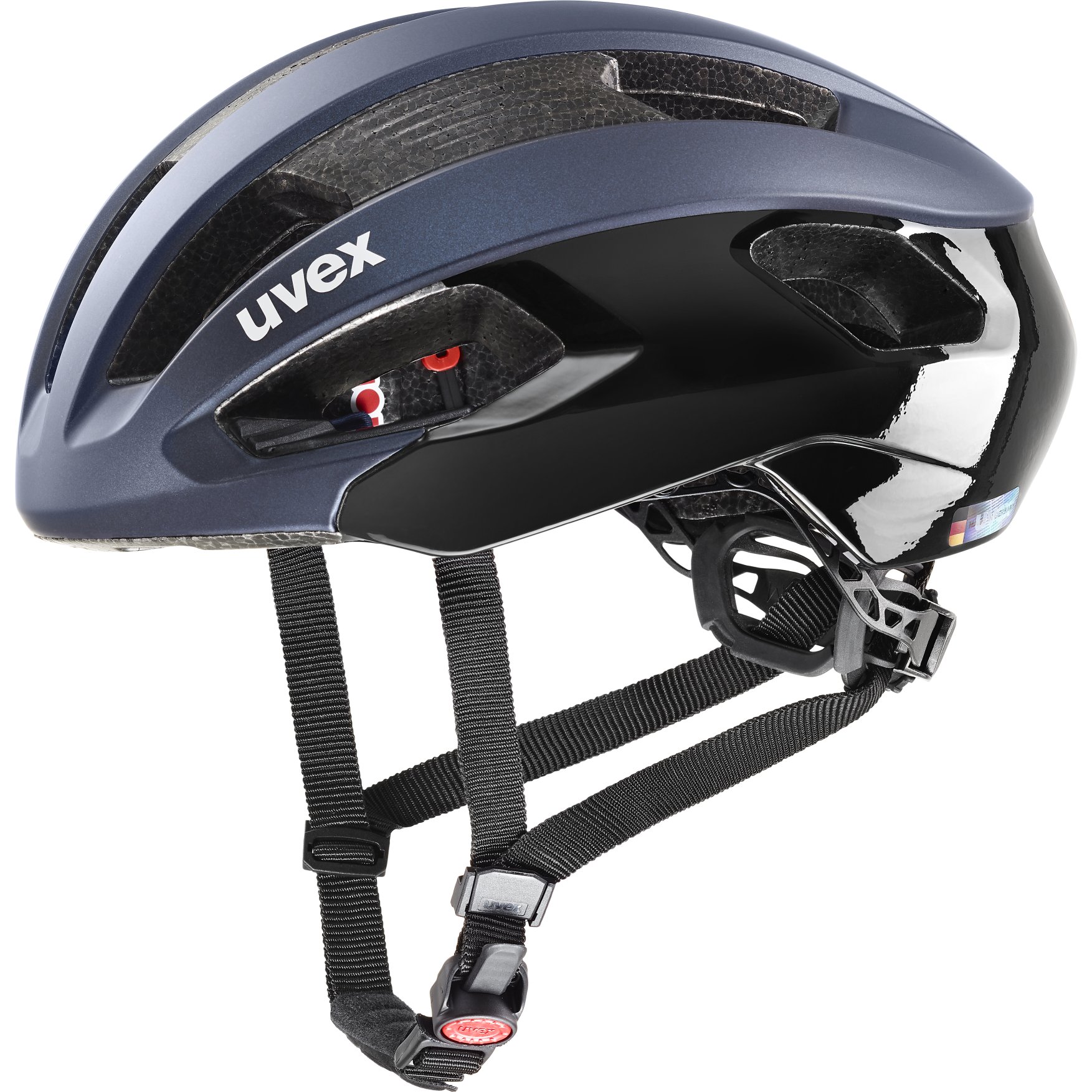 Image of Uvex rise cc Helmet - deep space-black matt