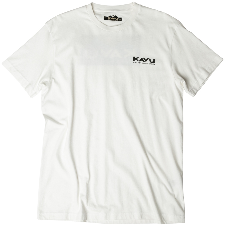 Produktbild von KAVU Klear Above Etch Art T-Shirt Herren - Off White