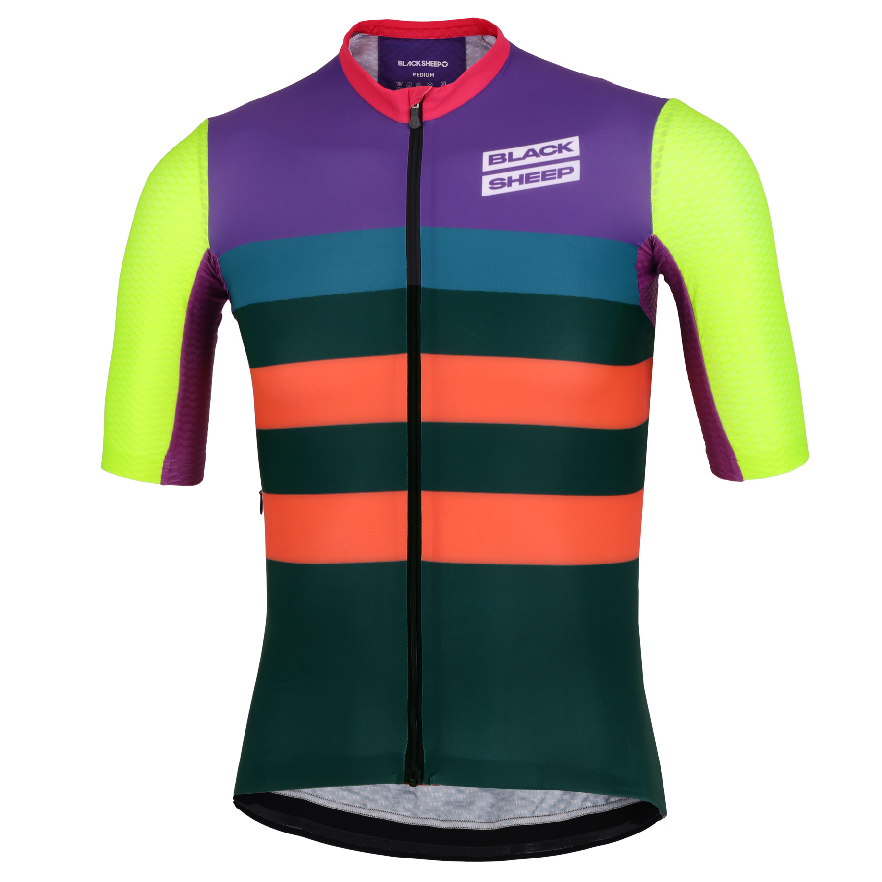Picture of Black Sheep Cycling Racing Aero Short Sleeve Jersey 2.0 - Flanders Monument