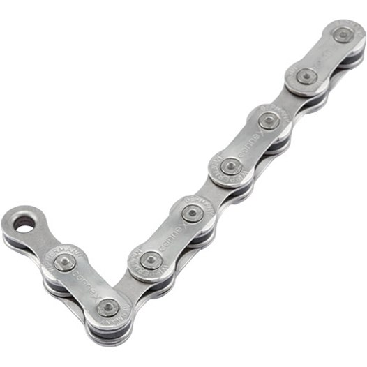 Productfoto van Wippermann conneX 8sE (nickel plated, stainless steel) 6/7/8-speed / E-Bike Chain - 124 Links