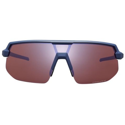 Occhiali Da Sole Shimano Twinspark Con Lenti RideScape - Alto Contrasto, Colore Rosso, Unisex Adulti
