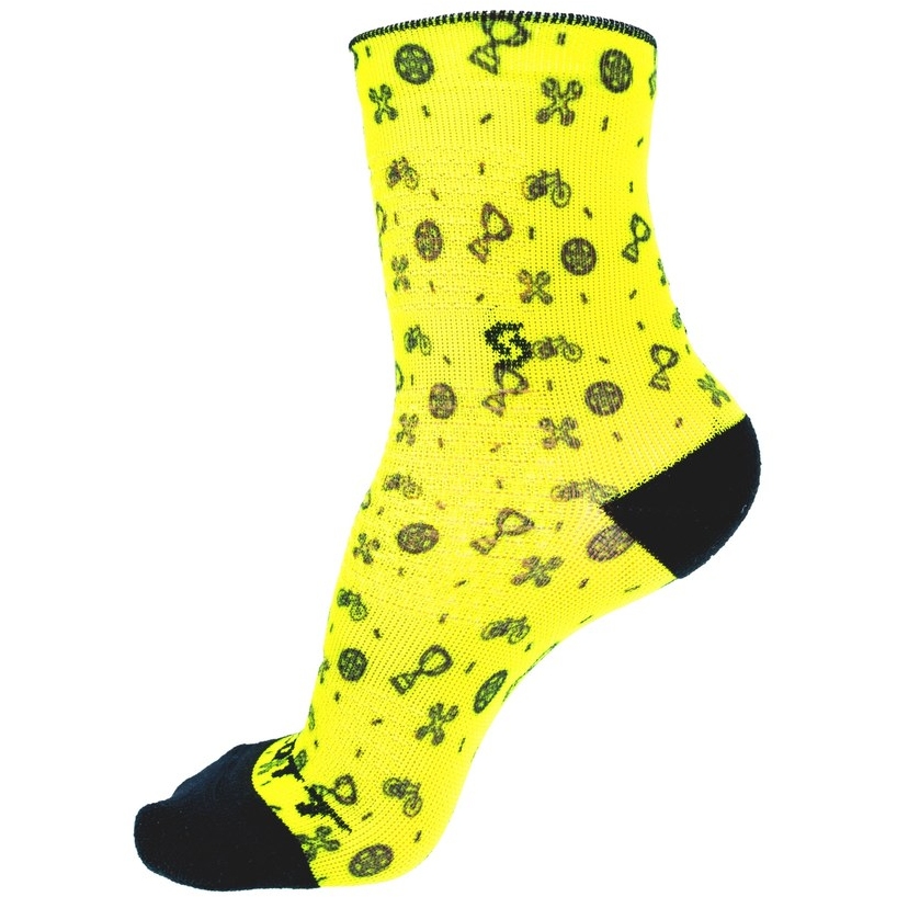 Picture of SCOTT Crew Socks Junior - sulphur yellow