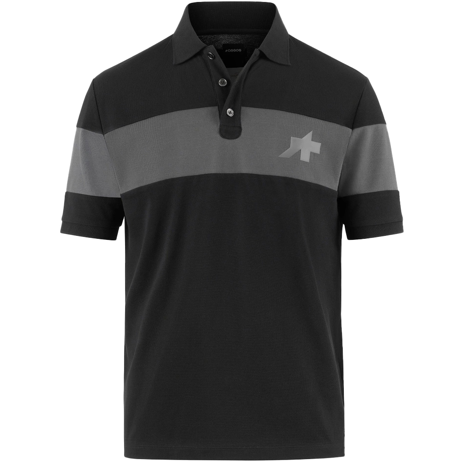 Picture of Assos SIGNATURE EVO Polo Shirt Men - black