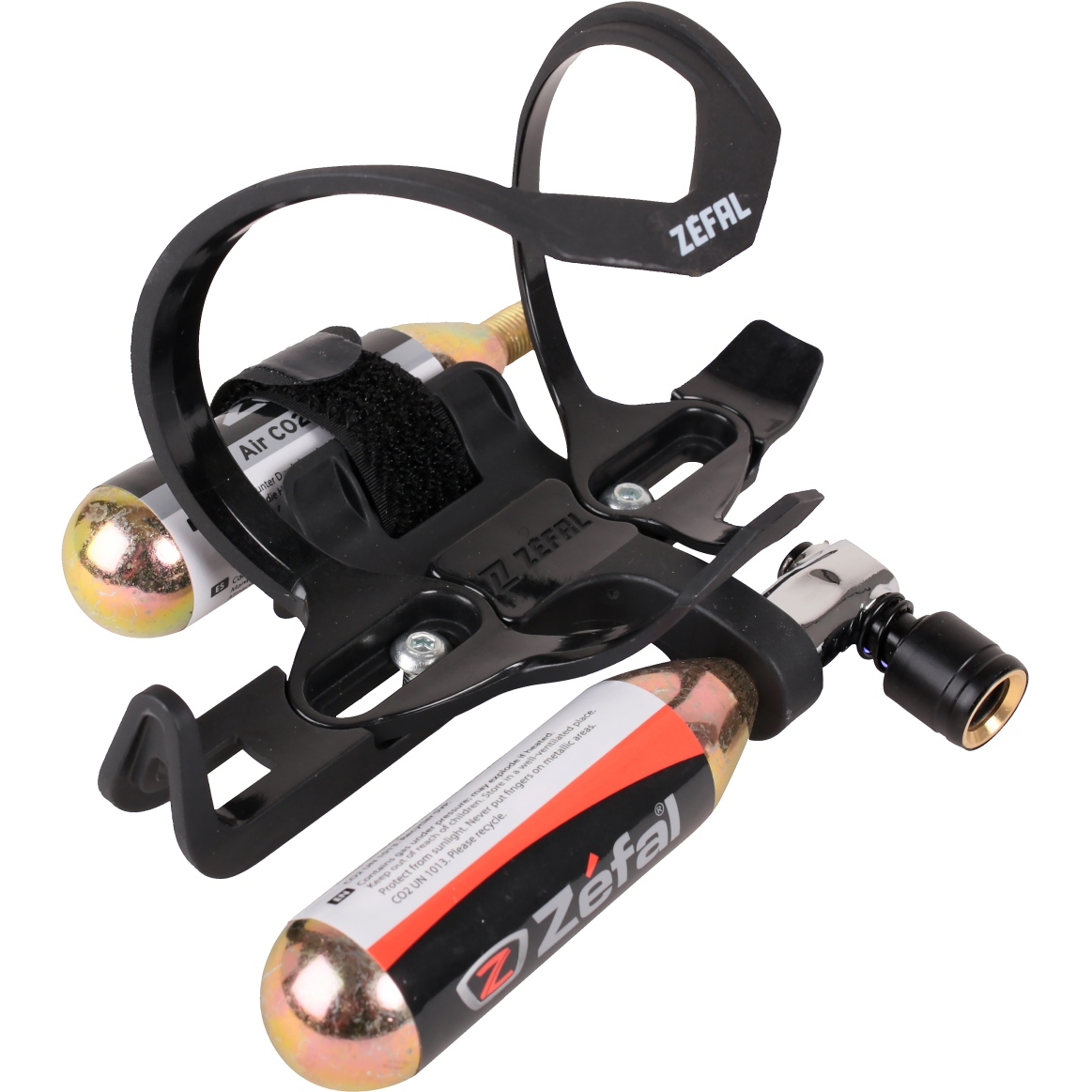 Контейнер для бутылок Zéfal Pulse Z2i + EZ Big Shot + 2 картриджа с CO2 по 25 г