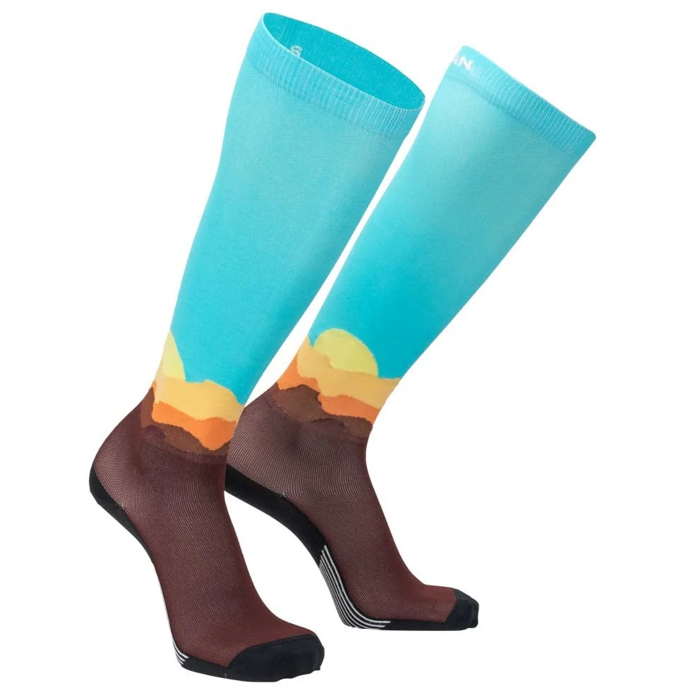 Picture of Nathan Sports Speed Compression OTC Socks - Desert Sunset