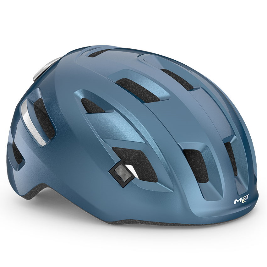 Produktbild von MET E-Mob Helm - marineblau glänzend