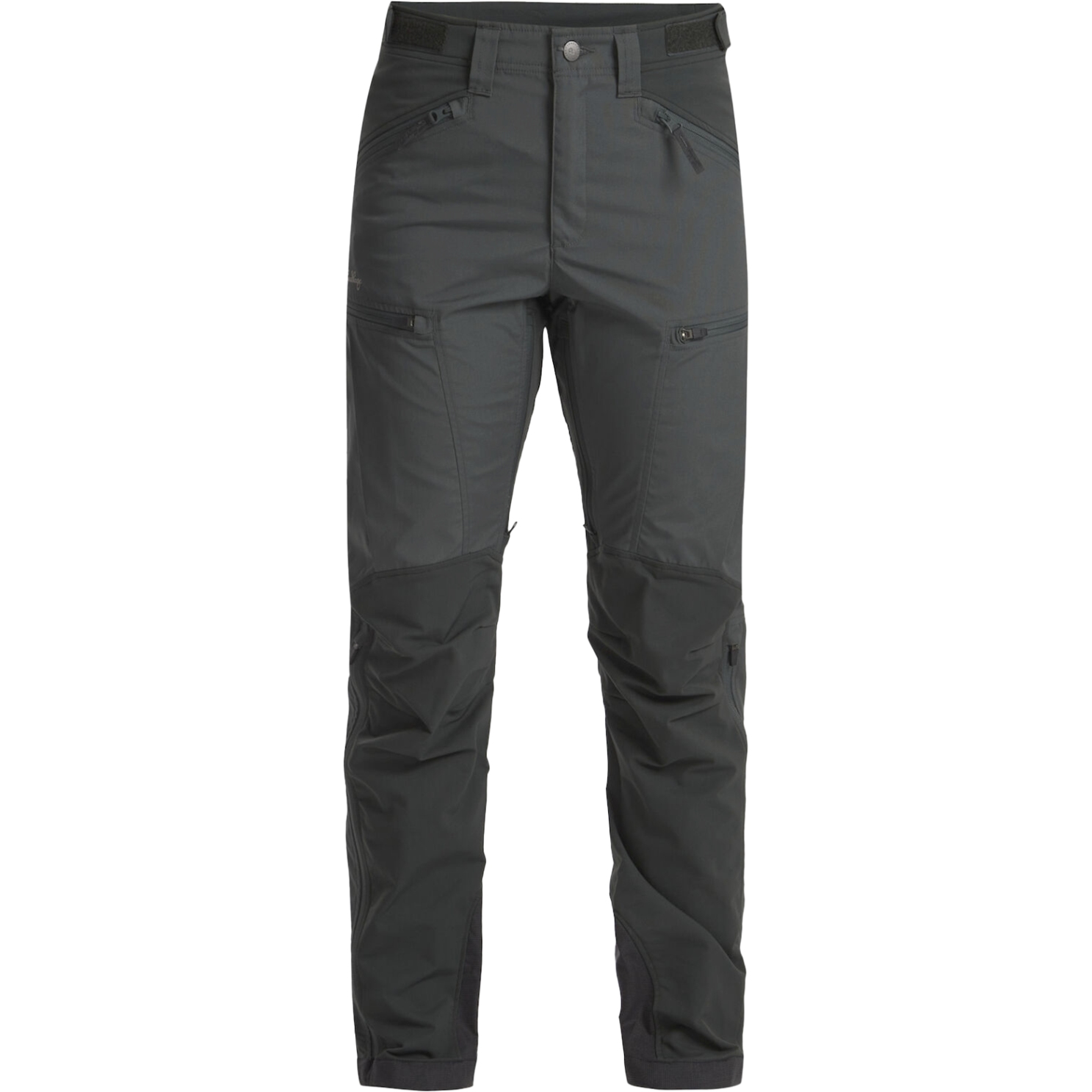 Image of Lundhags Makke High Waist Curved Pant Women - Granite/Charcoal 11737