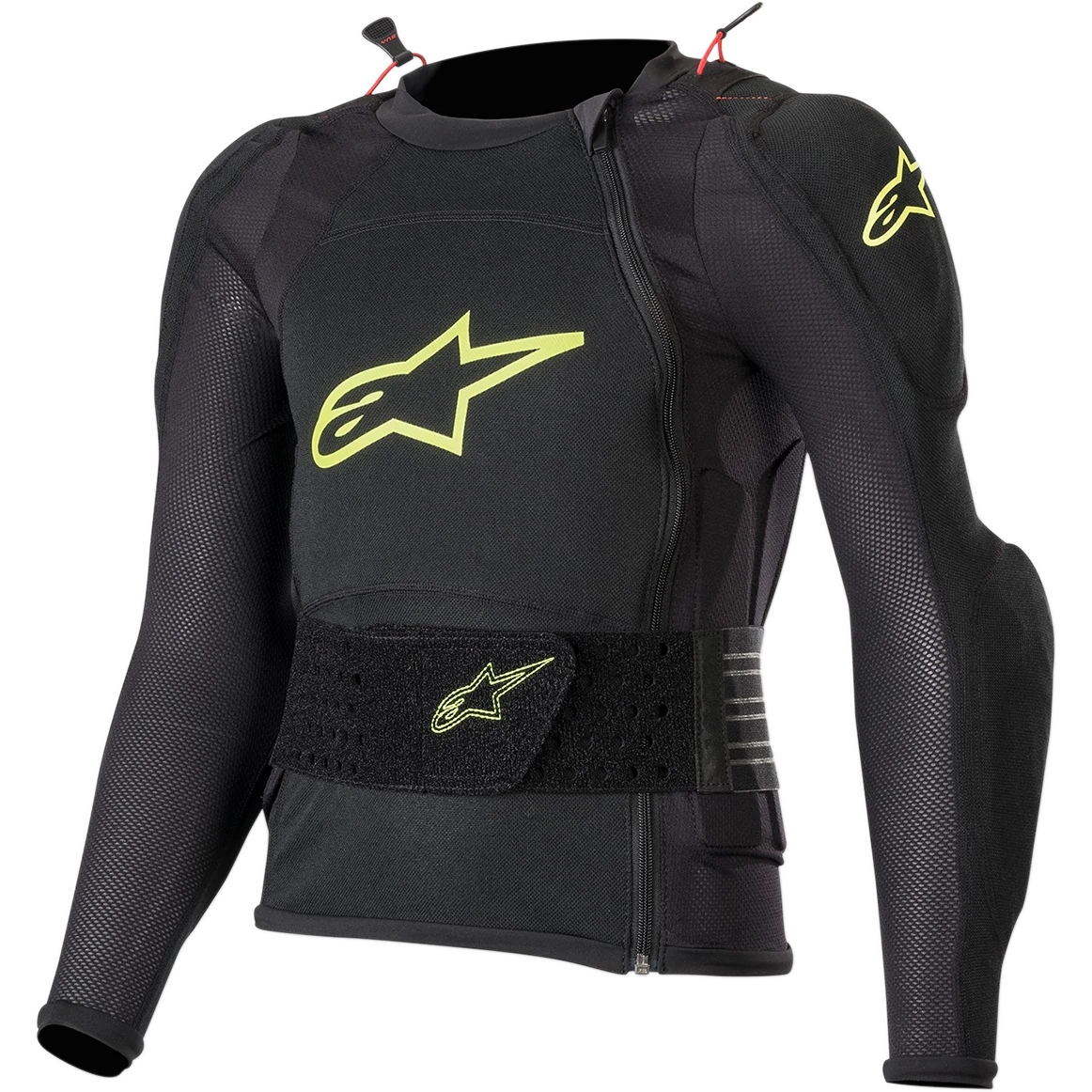 Picture of Alpinestars Bionic Plus Youth Protection Jacket Kids - black/yellow fluo