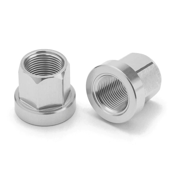 Picture of Mission Axle Nuts Aluminium - 14mm - silver