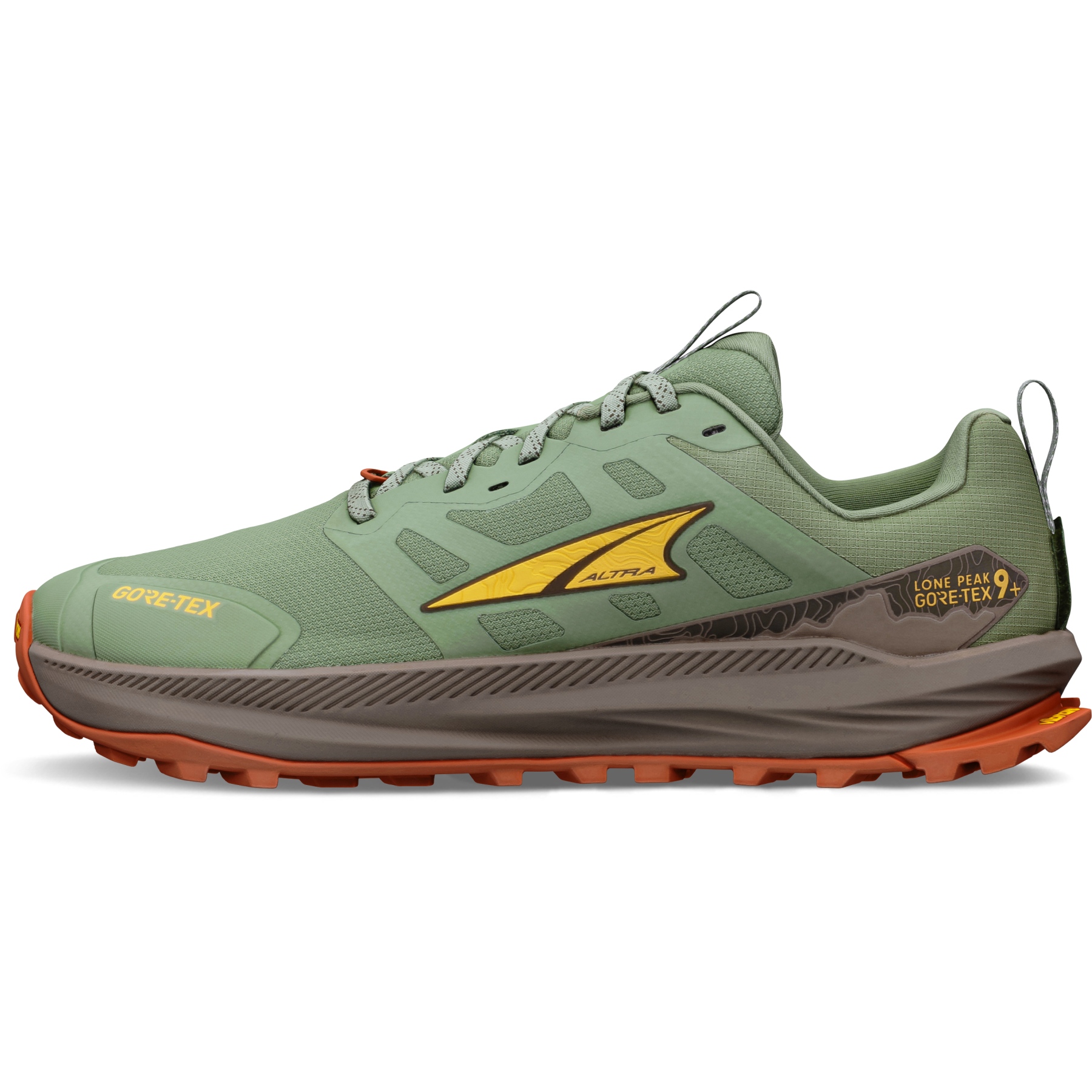 Мужские кроссовки для бега Altra Lone Peak 9+ GTX Trail - Пыльно-оливковый