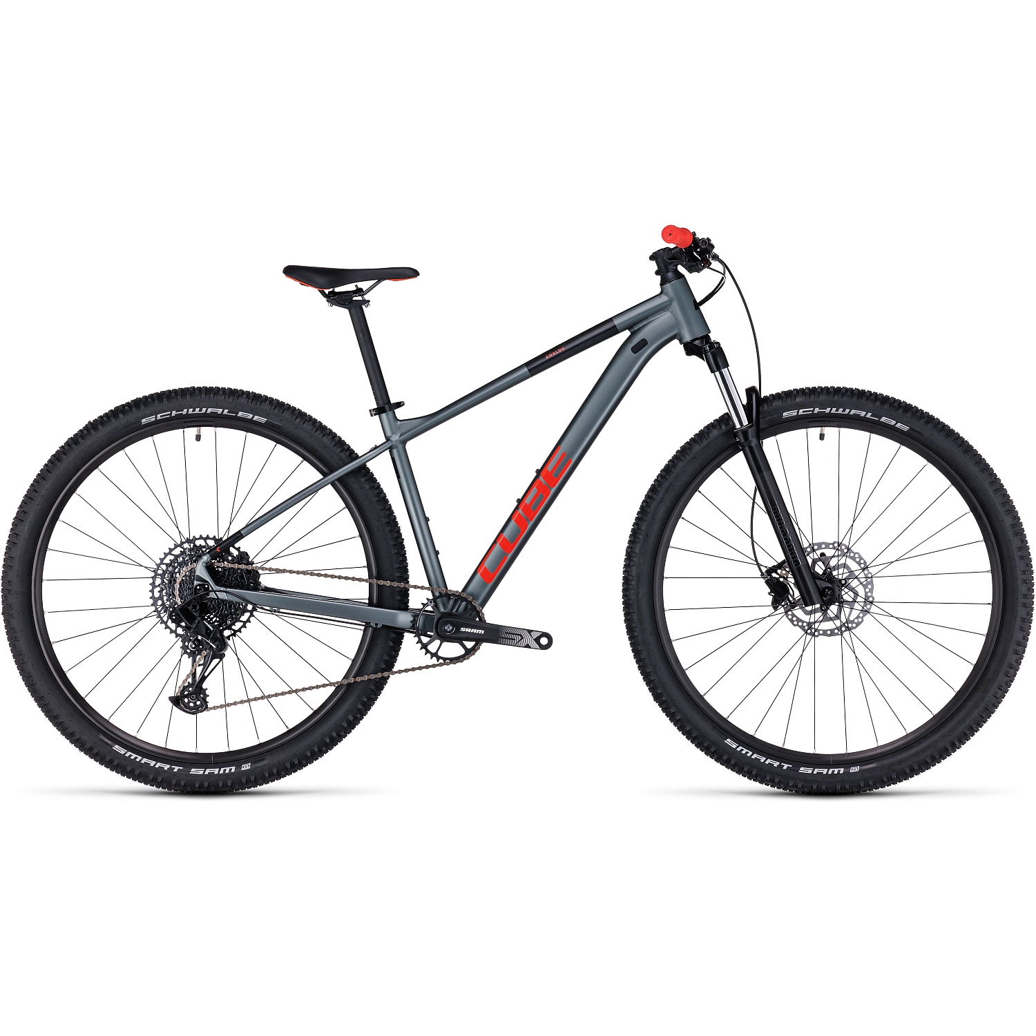 Picture of CUBE ANALOG - Mountainbike - 2023 - flashgrey / red