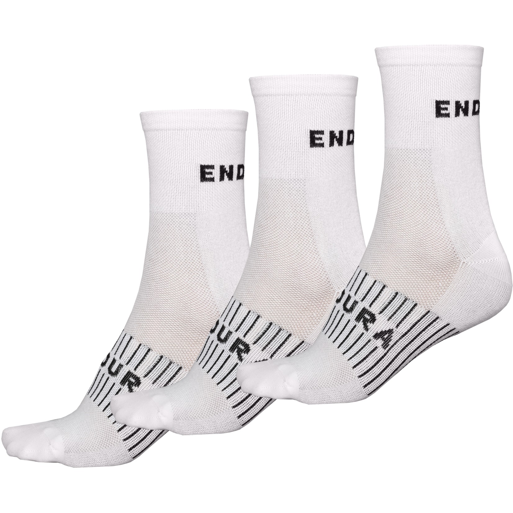 Picture of Endura Coolmax® Race Socks (Triple Pack) - white