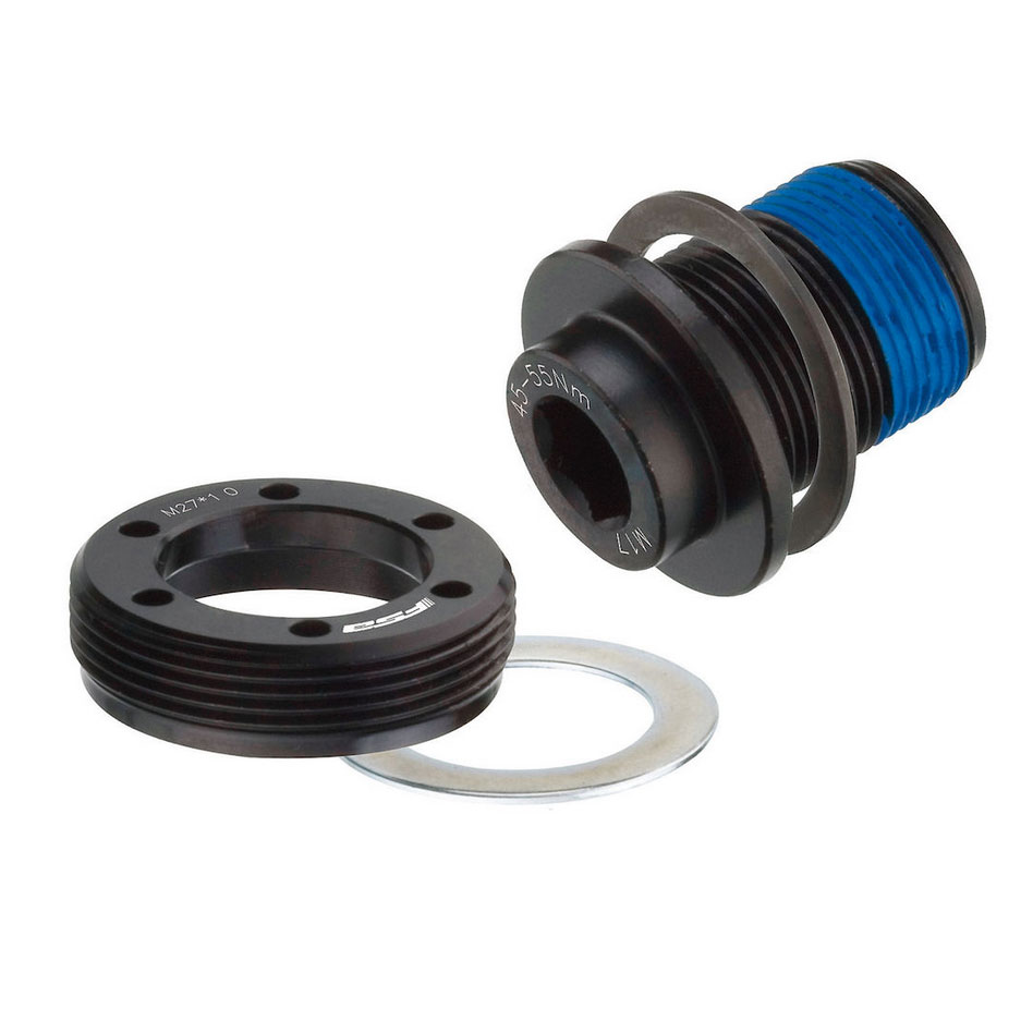 FSA Mega Exo BB-1000 Bottom Bracket - BSA Threaded, 19mm Spindle, Compatible With MTB & Road Bikes (Black)