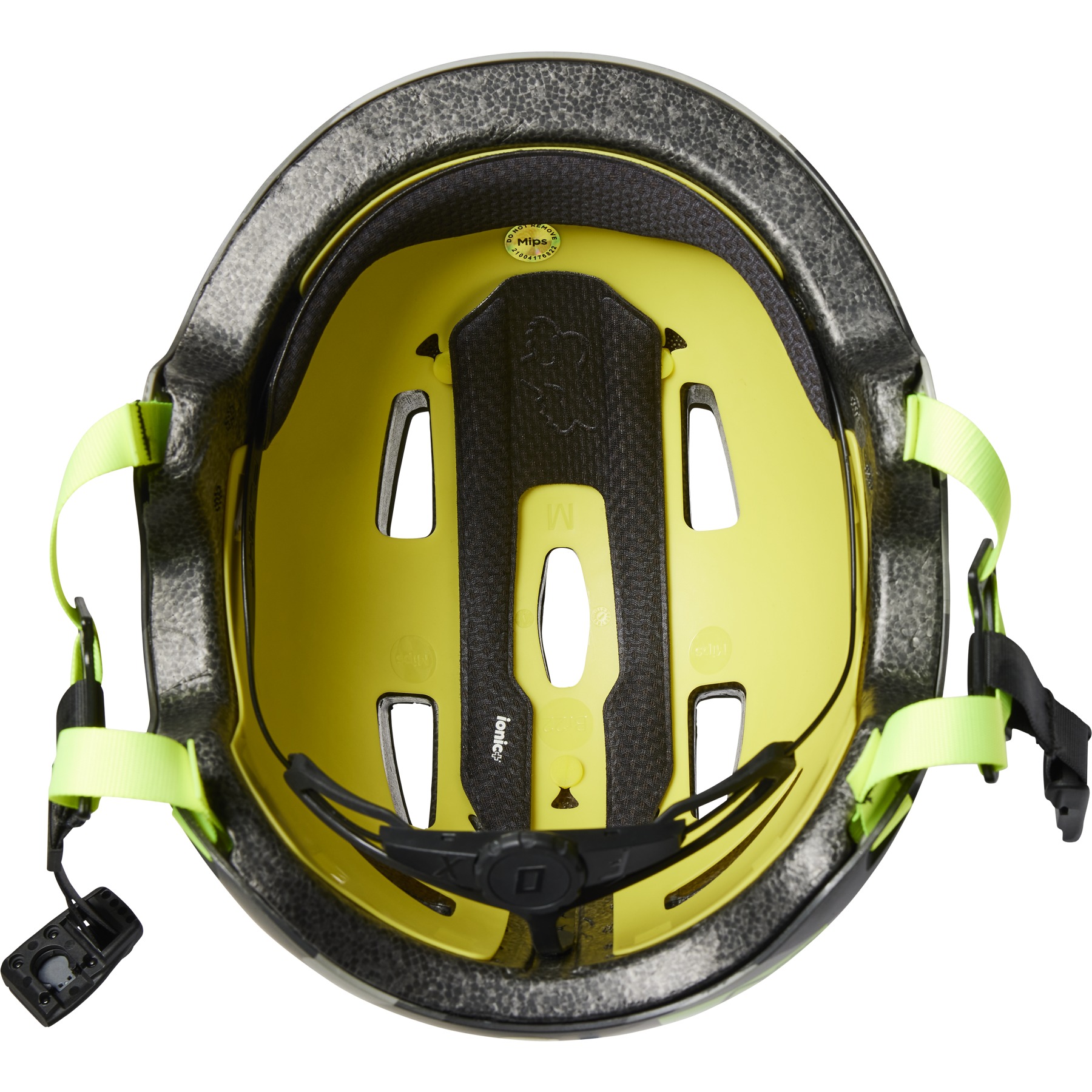 FOX Flight Pro MIPS Helmet Youth - Runn - black/yellow