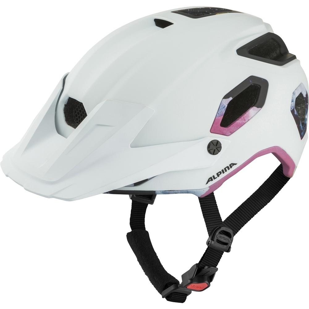 Picture of Alpina Comox Bike Helmet - Michael Cina white matt