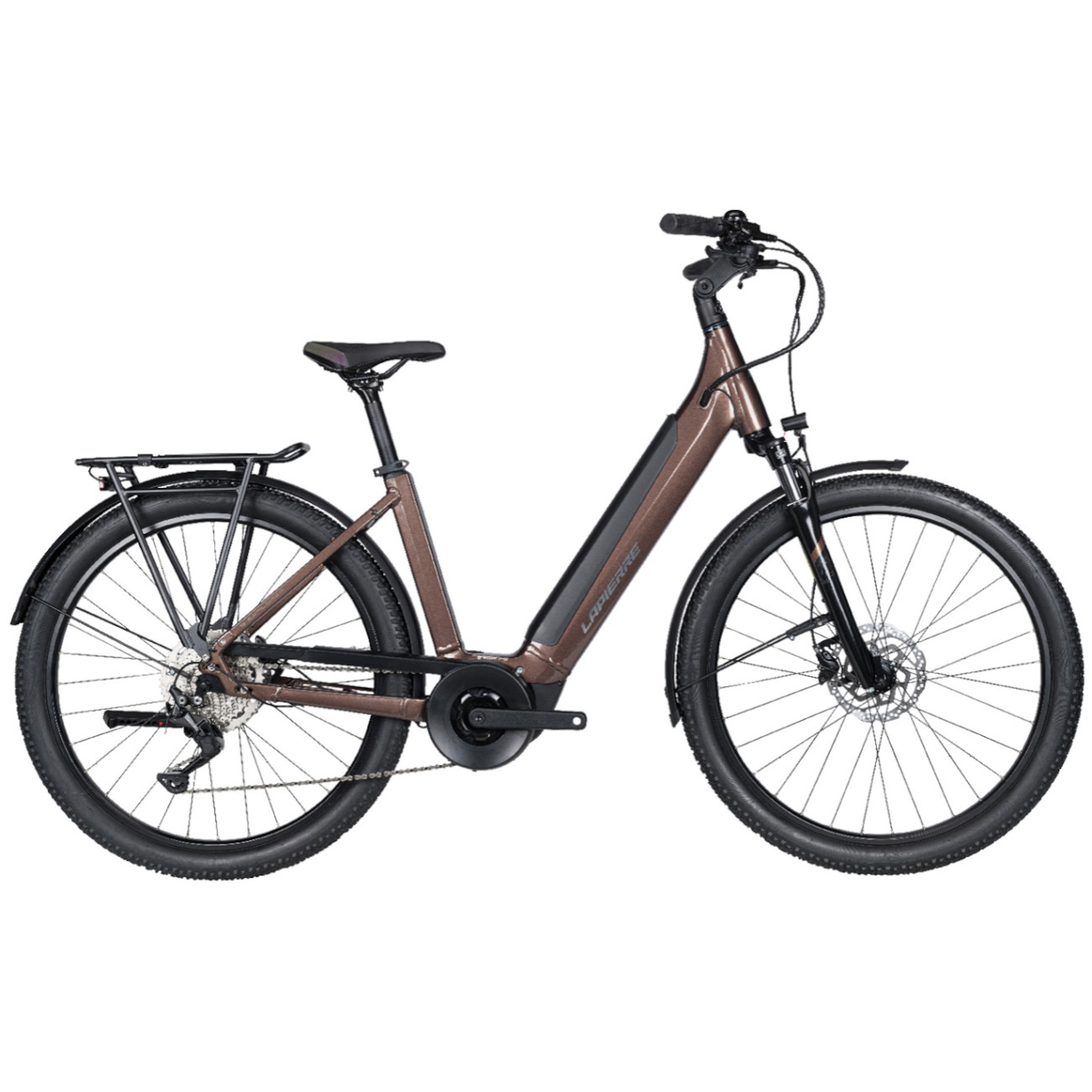 Foto de Lapierre E-EXPLORER 6.5 LS - Bicicleta Trekking Eléctrica - 2022 - brown
