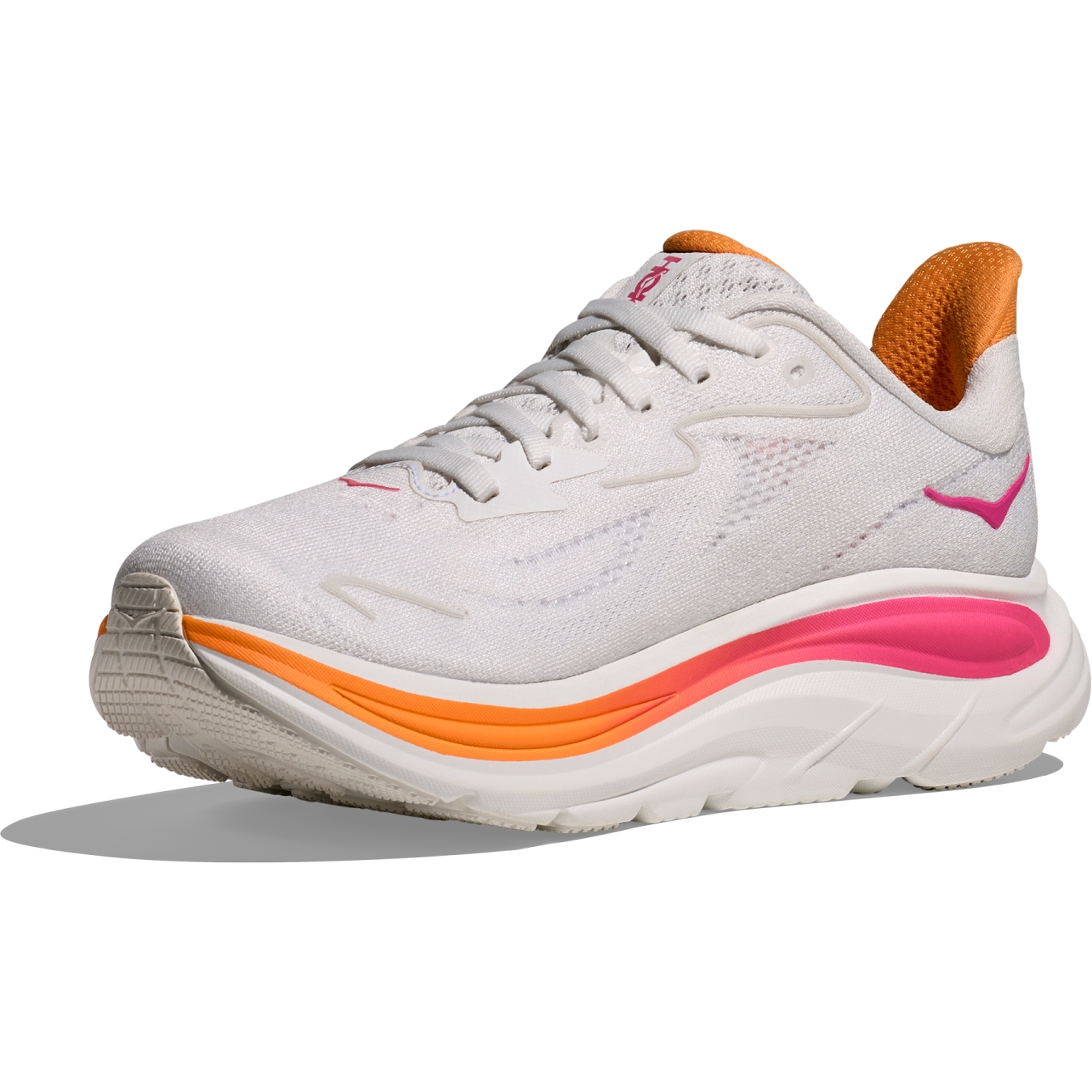 HOKA CLIFTON 10 ホワイト/ピンク24センチ Hoka Clifton 10 Buty do biegania dla kobiet - white / electric