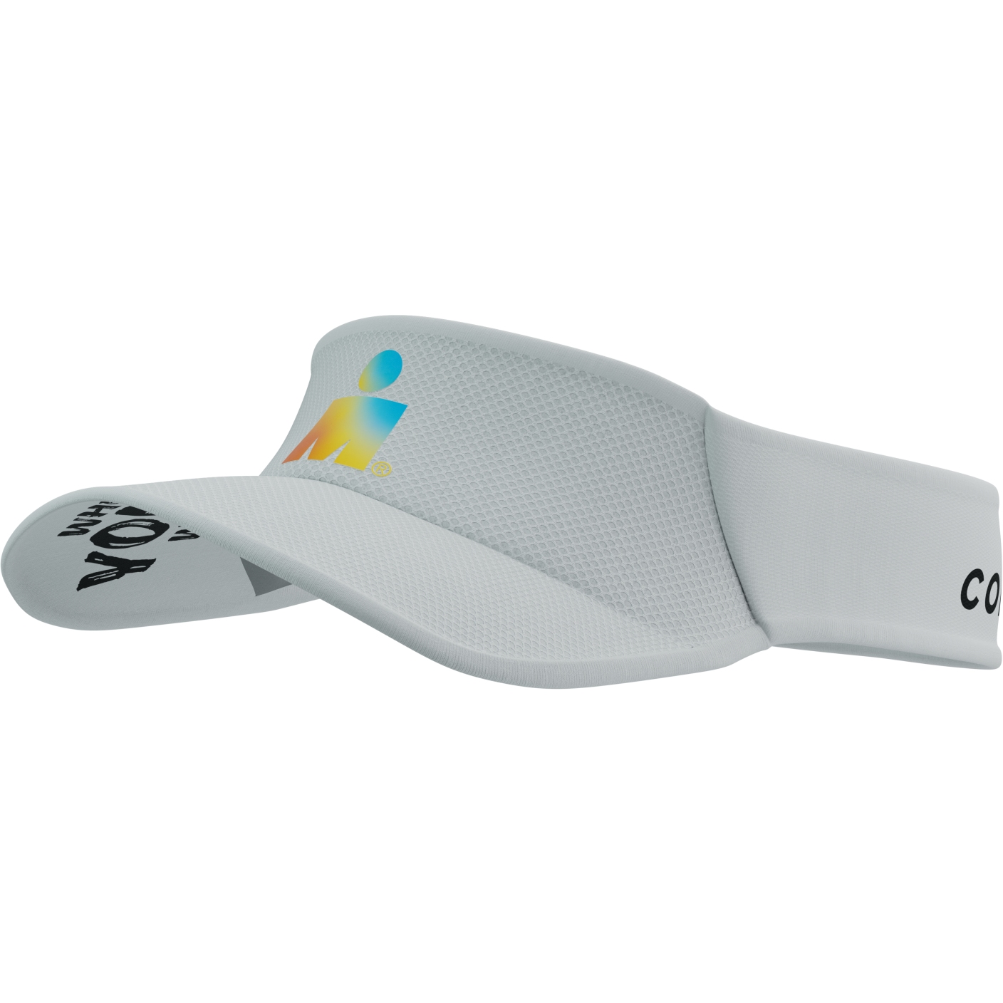 Bild von Compressport Ultralight Visier - Ironman 2025 - weiß - L1