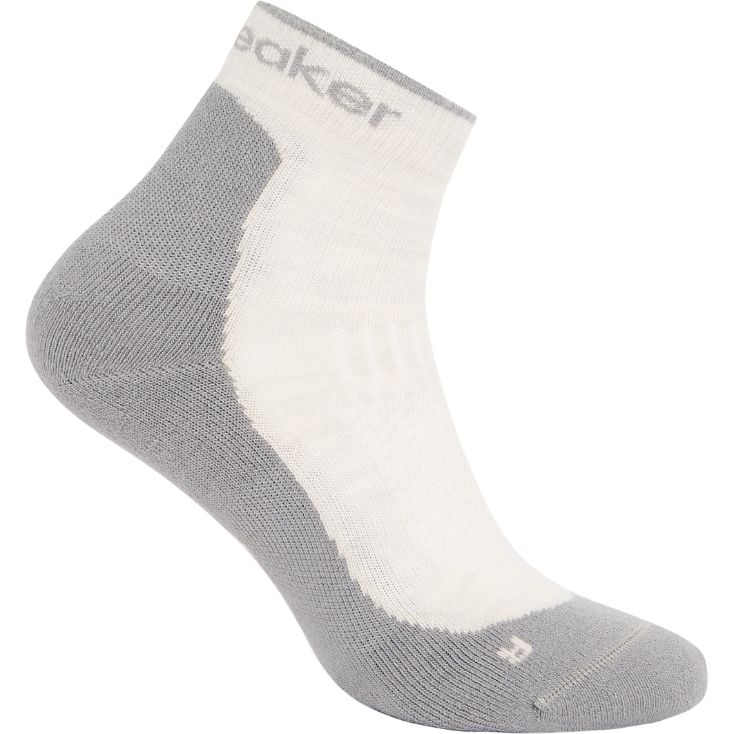 Foto de Icebreaker Calcetines Mujer - Merino Hike+ Light Mini - Ecru Hthr/Alloy