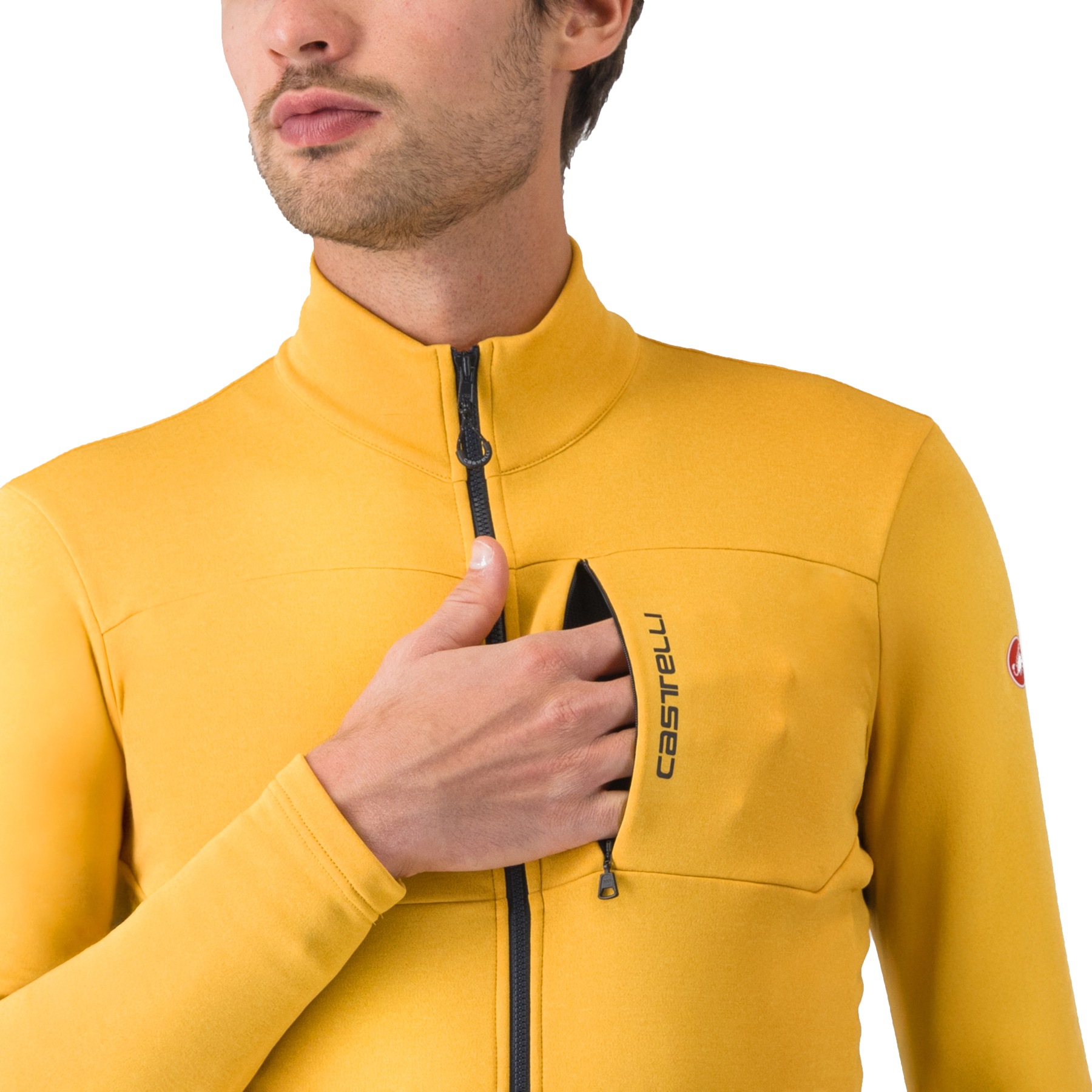 Castelli Unlimited Trail 2 Jersey Men - goldenrod/dark grey 775