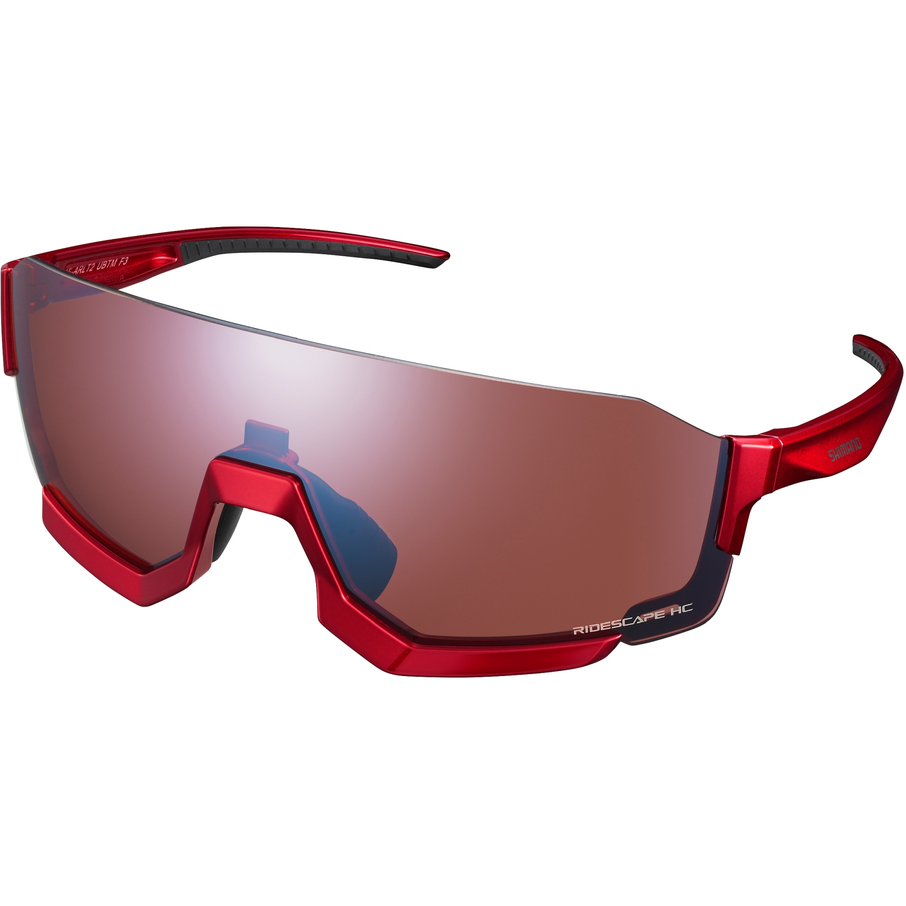 Produktbild von Shimano Aerolite 2 Brille - Metallic Red - Ridescape HC
