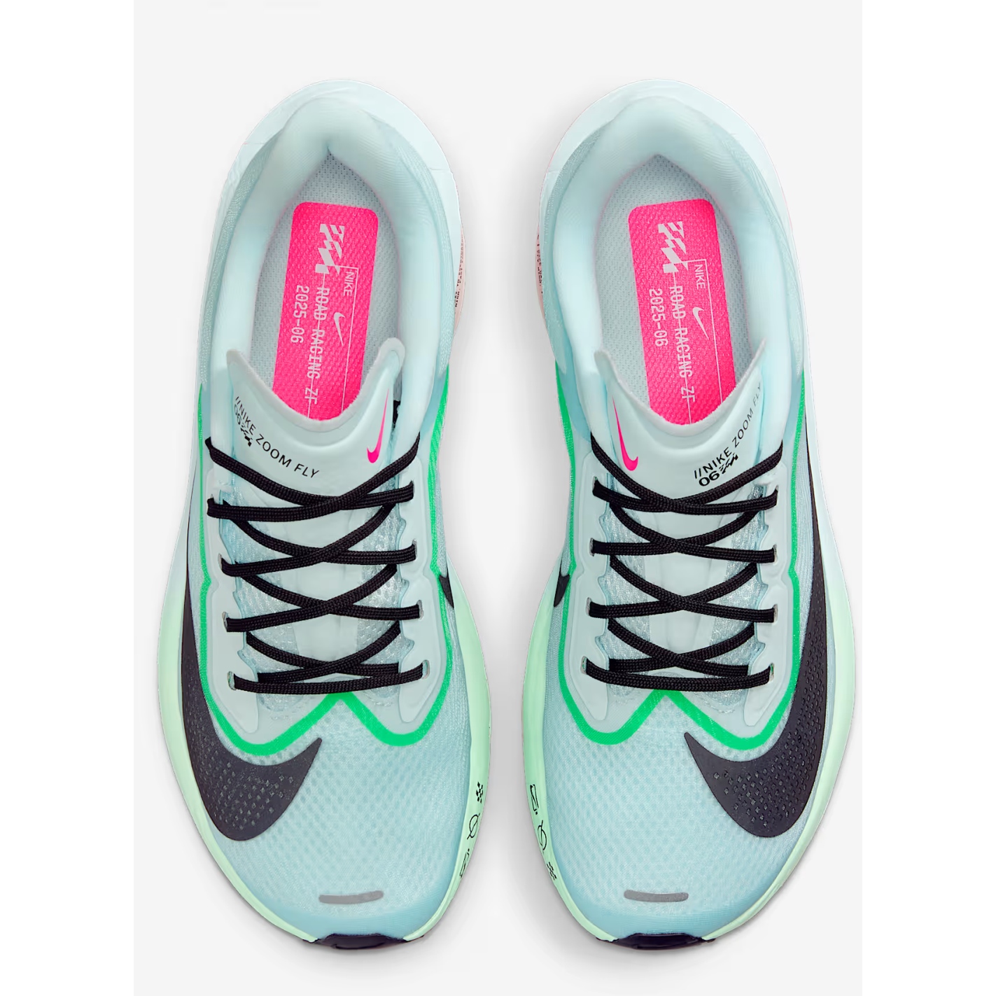 Nike Zapatillas de correr Mujer - Zoom Fly 6 - glacier ice/hyper
