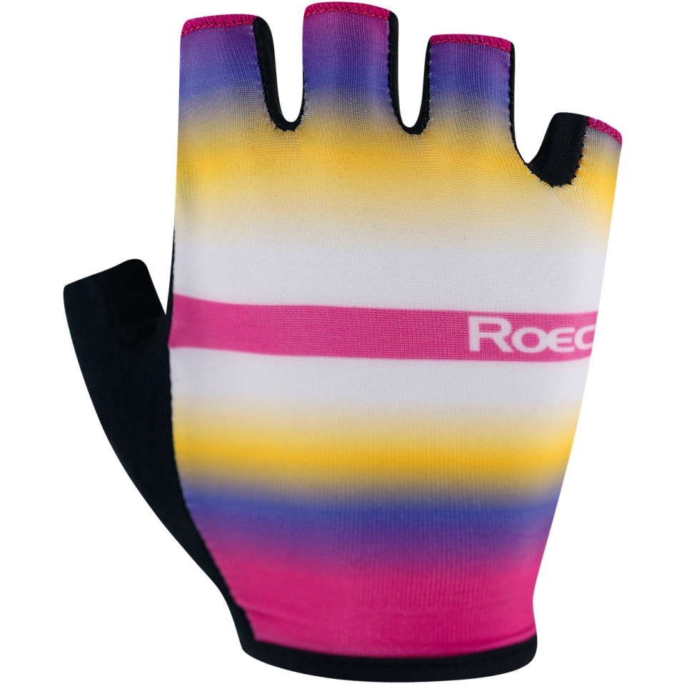 Picture of Roeckl Sports Tisno Cycling Gloves Kids - fuchsia purple 4230