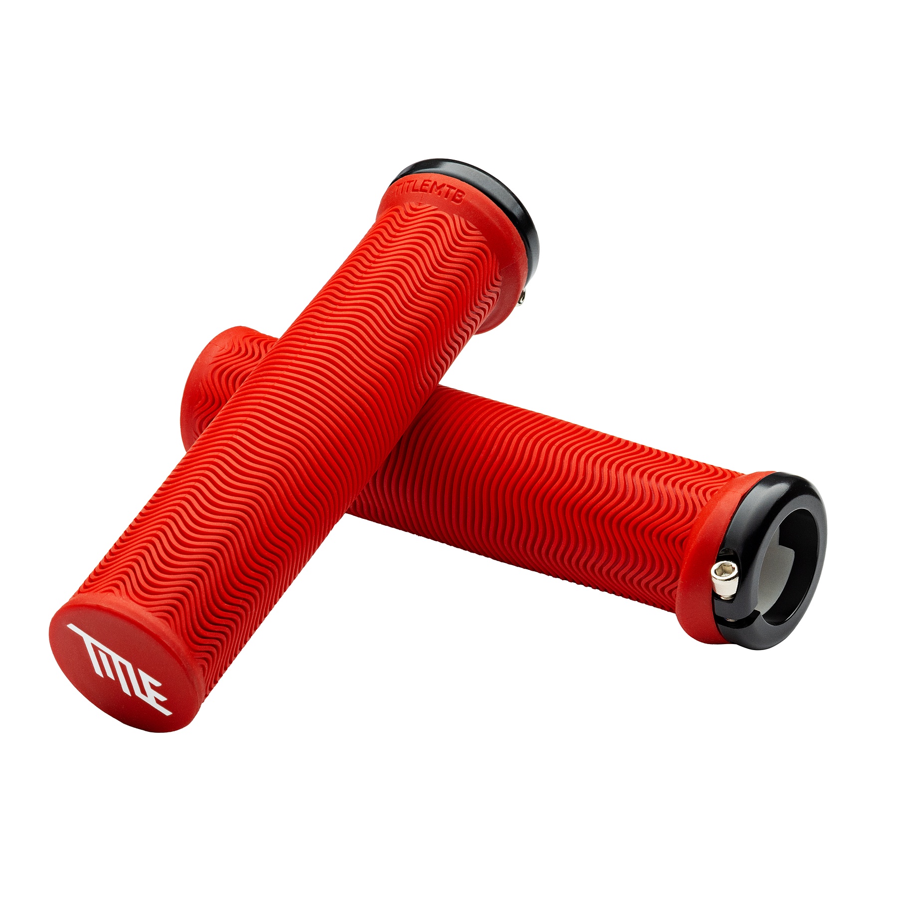 Bild von Title L01 Lock on Lenkergriffe - 31mm - rot