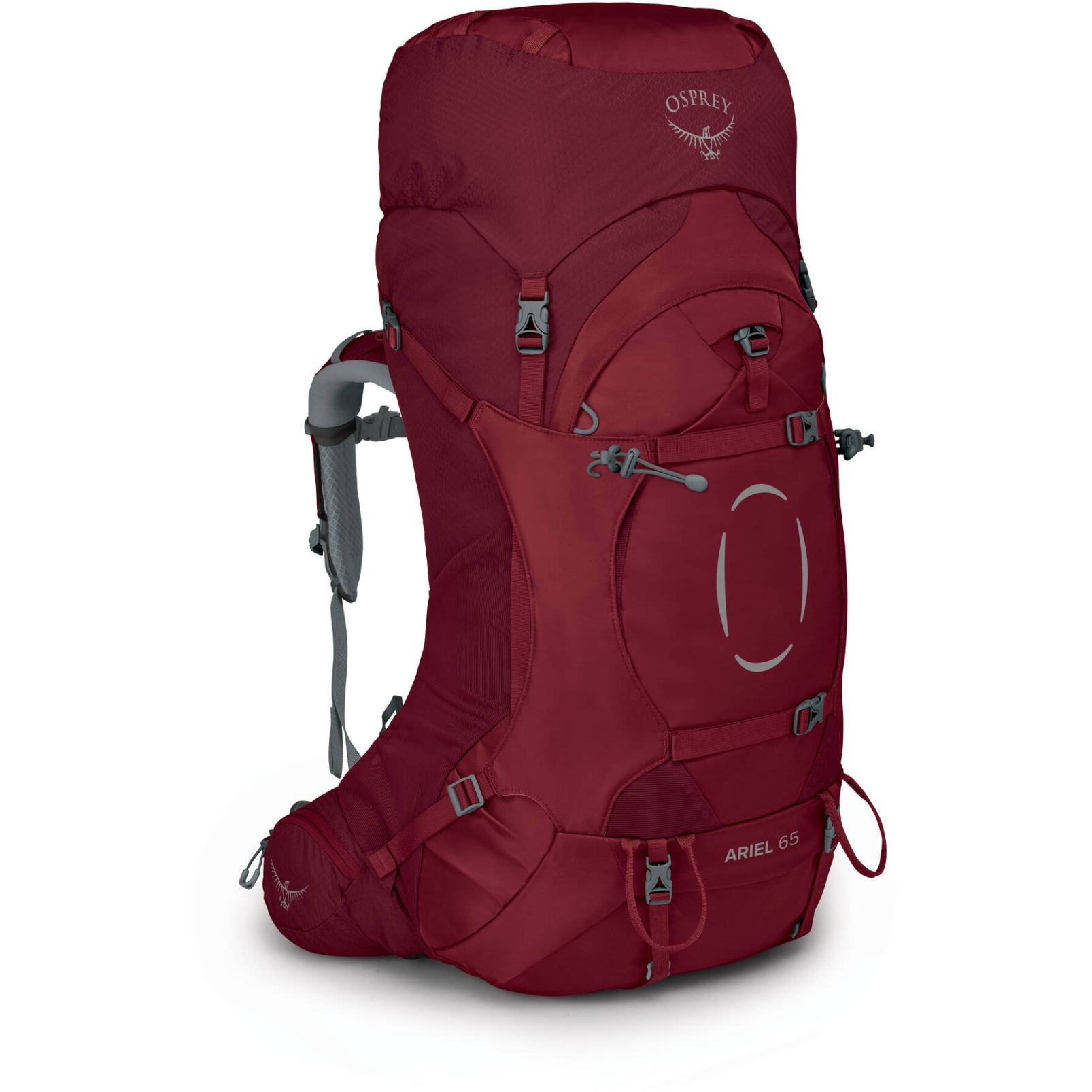 Picture of Osprey Ariel 65 Women&#039;s Backpack - Claret Red
