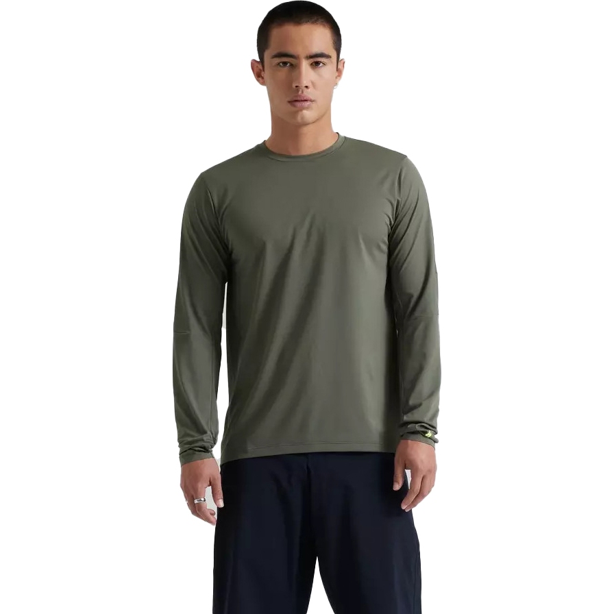 Picture of Specialized Gravity Training Jersey Longsleeve Men - oak green