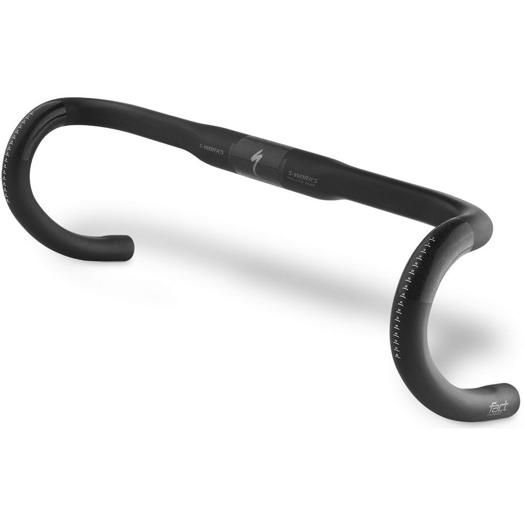 Productfoto van Specialized S-Works Shallow Bend Carbon Handlebar 31.8 - Black/Charcoal