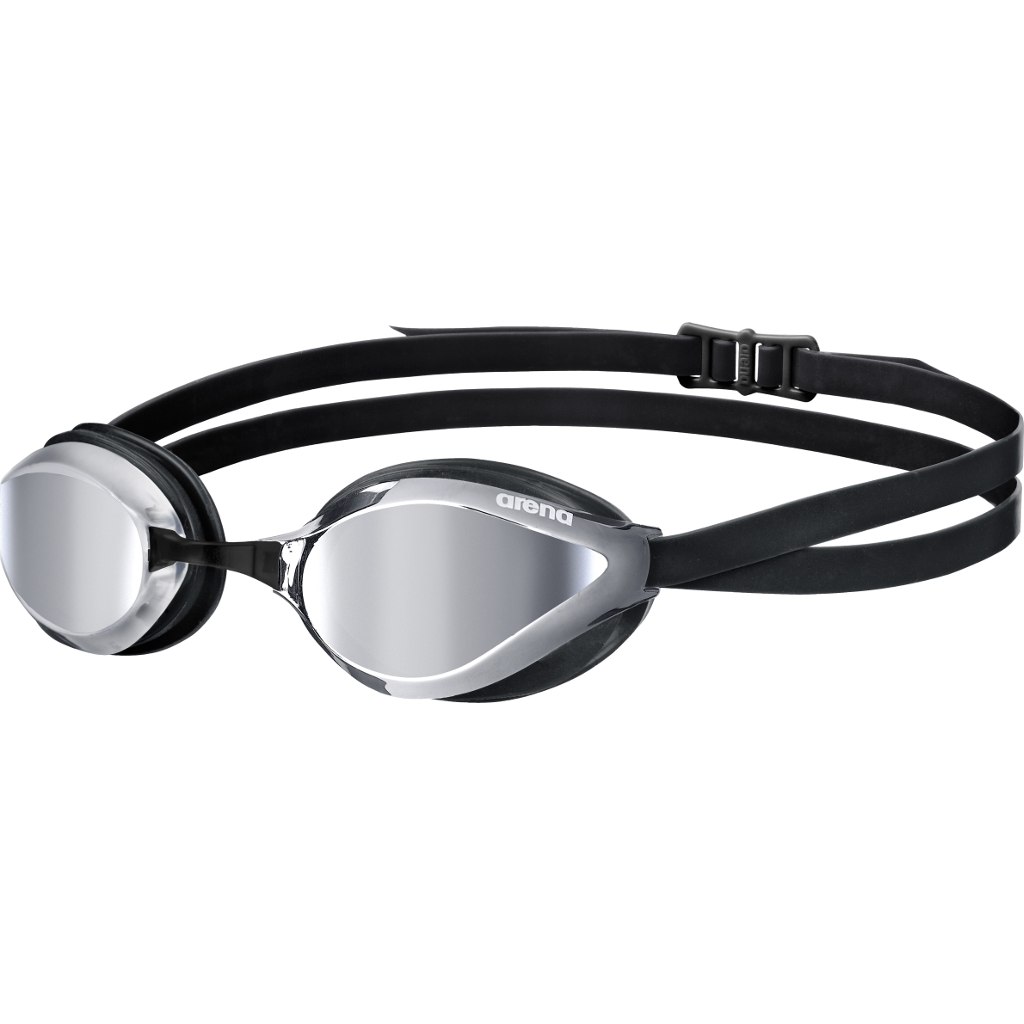 Produktbild von arena Python Mirror Schwimmbrille - Silver/Black