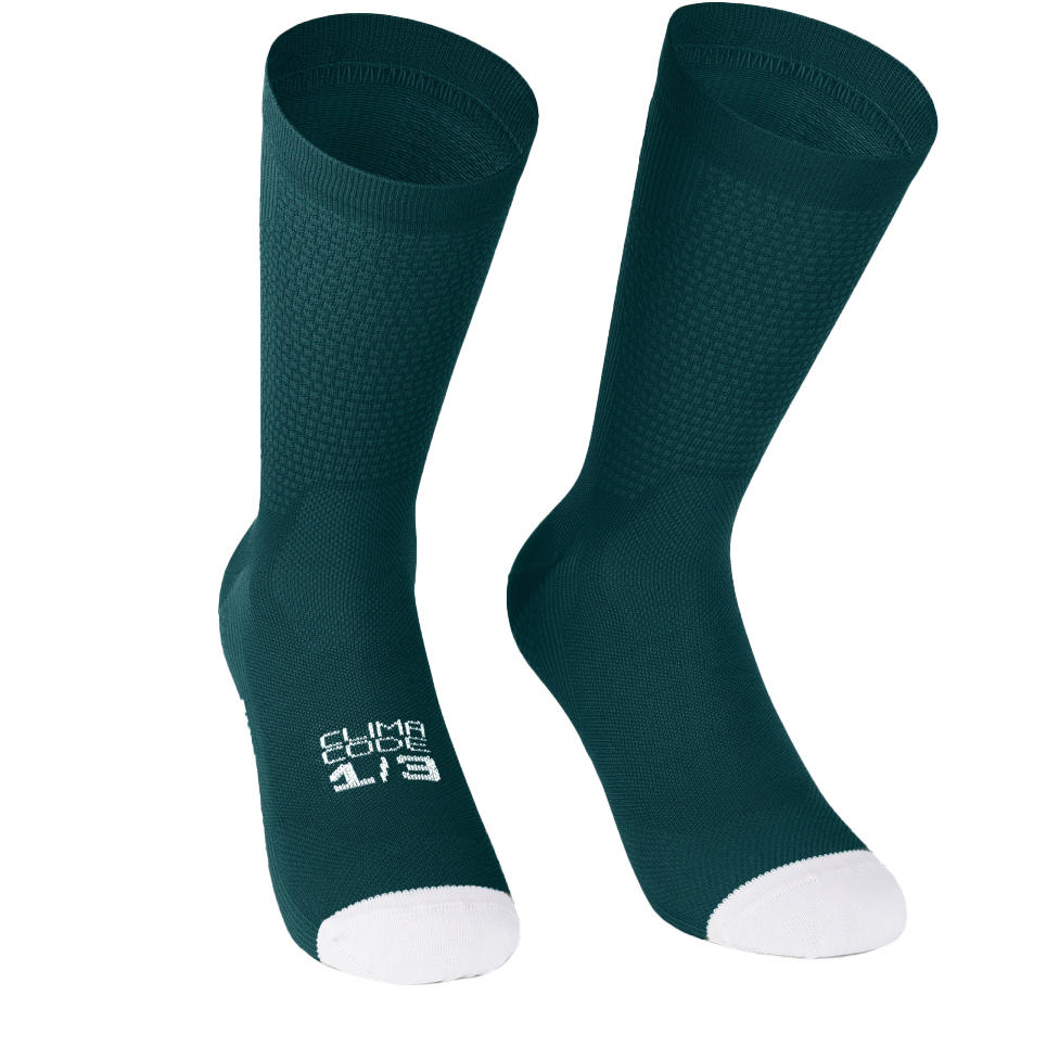 Produktbild von Assos Endurance S11 Socken mittellang - foundation green