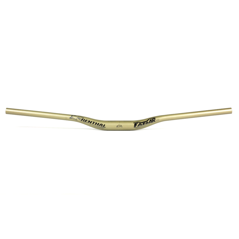 RENTHAL　Fatbar35　20mmライズ　GOLD Renthal V3 Fatbar Riser Handlebar - 35mm | 800mm - Rise 20mm