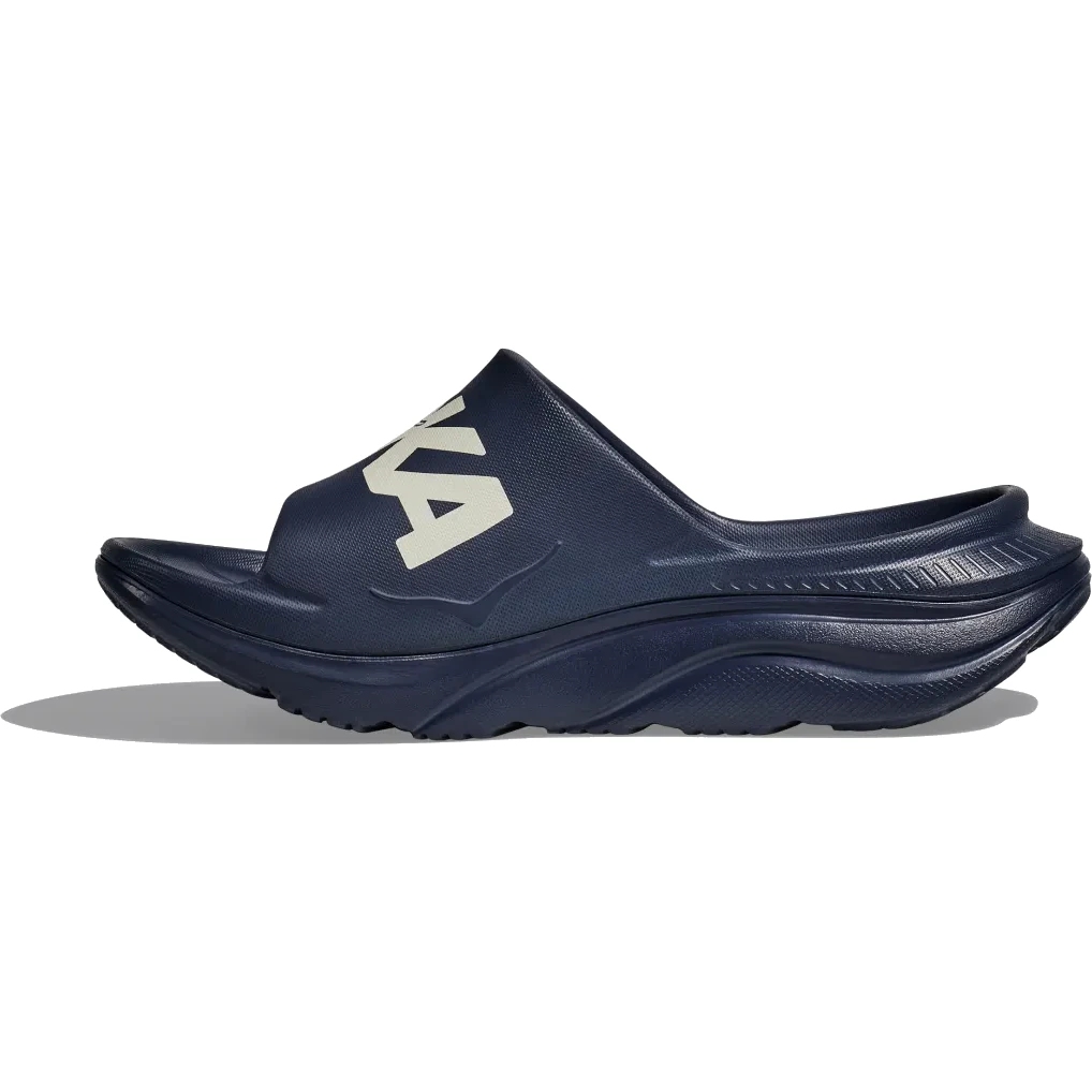 Hoka Ora Athletic Slide Shoes Unisex - varsity navy / white