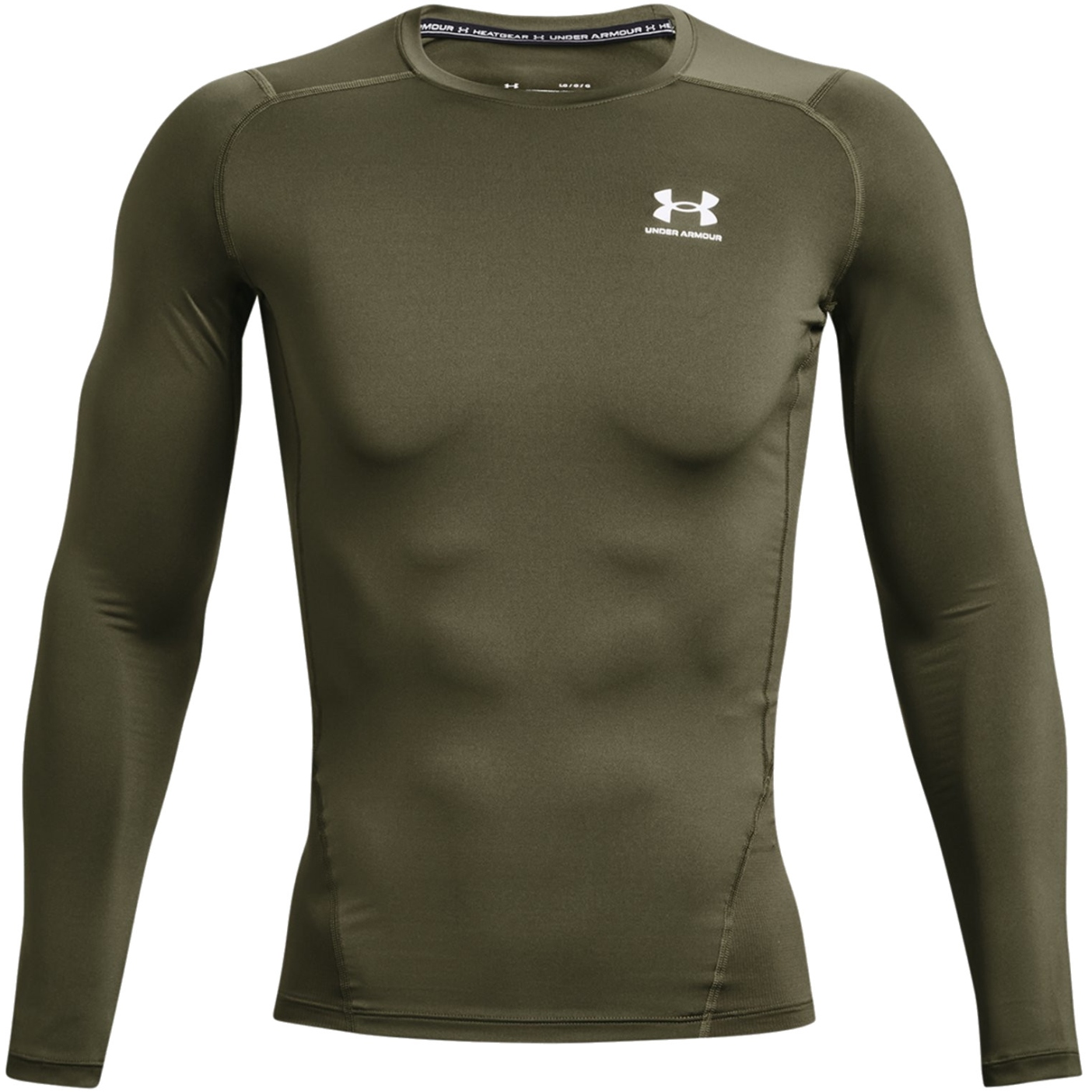 Green under armour long sleeve best sale