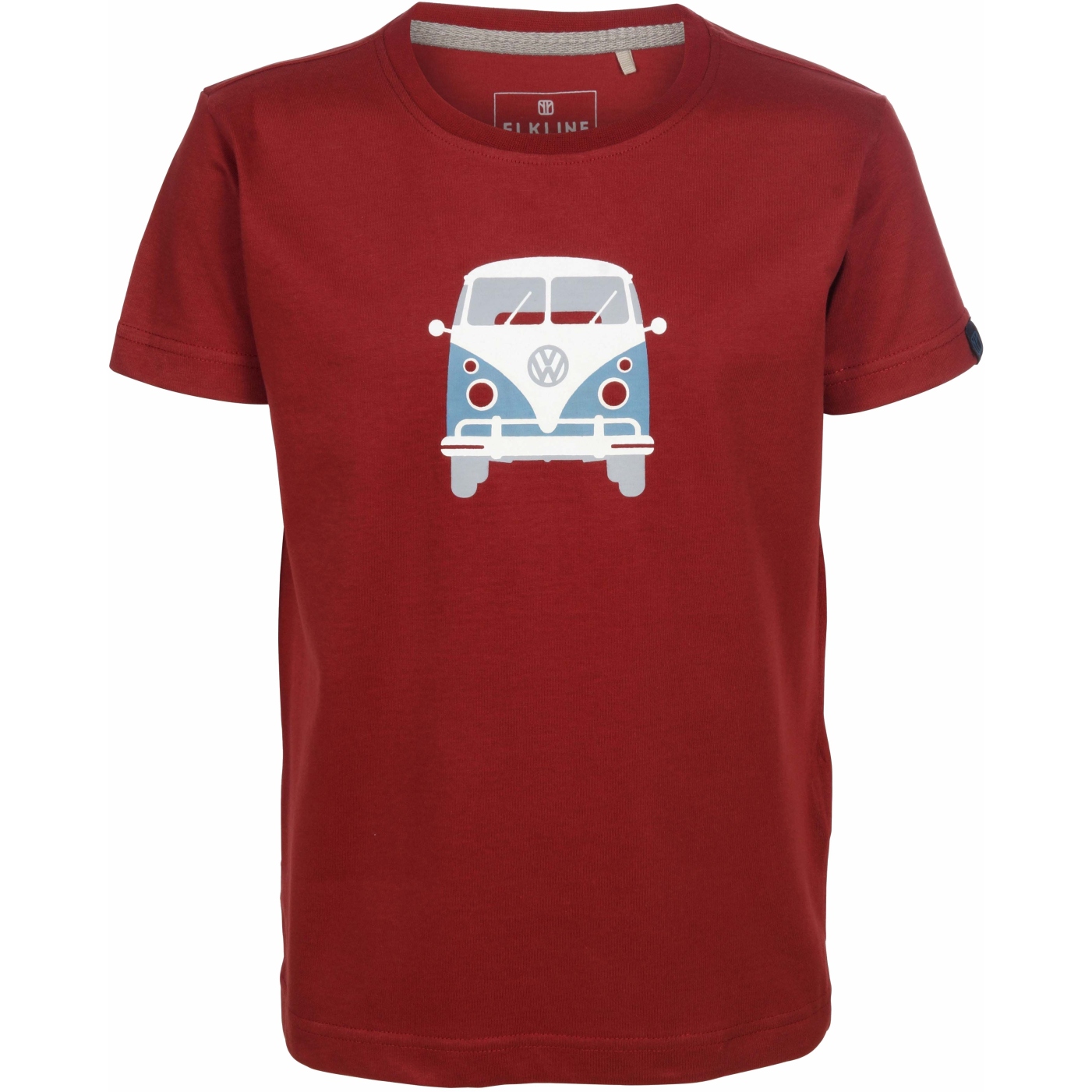 Picture of Elkline TEEINS T-Shirt Kids - Licensed by VW - syrahred