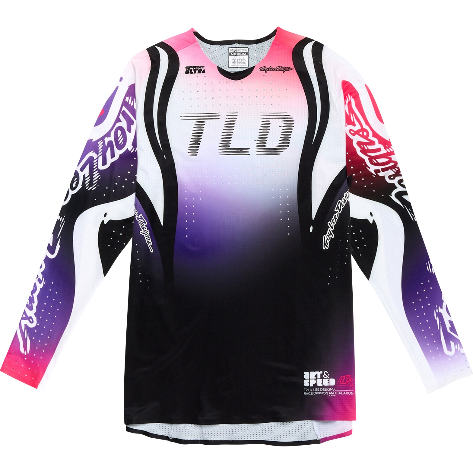 Bild von Troy Lee Designs Sprint Ultra Langarmtrikot Herren - Drip Purple