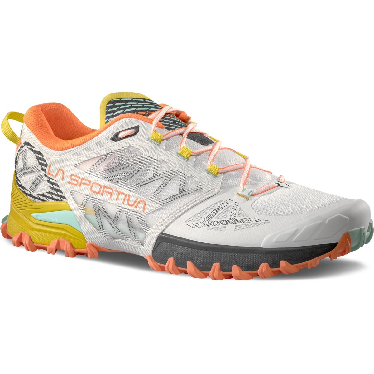 Kuva tuotteesta La Sportiva Bushido III Running Shoes Men - Chalk/Yellow