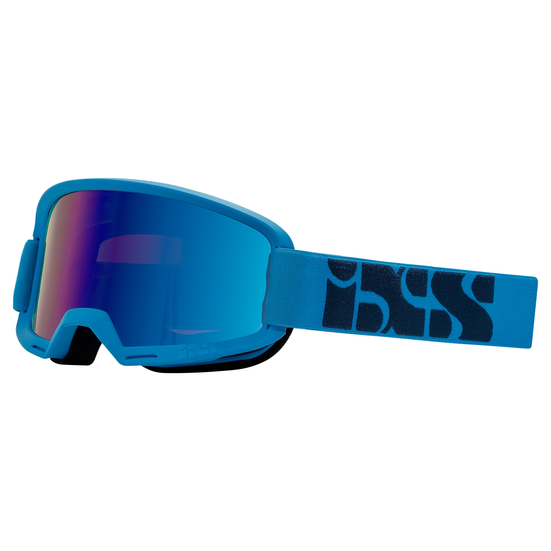 Picture of iXS Hack Race Mirror Goggle - racing blue