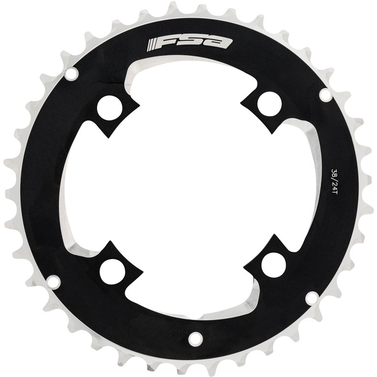 Image of FSA Afterburner Modular 2X outer Chainring MTB 4 Arm 96mm 10/11-speed - MY2017 - 36 Teeth for 36/22T