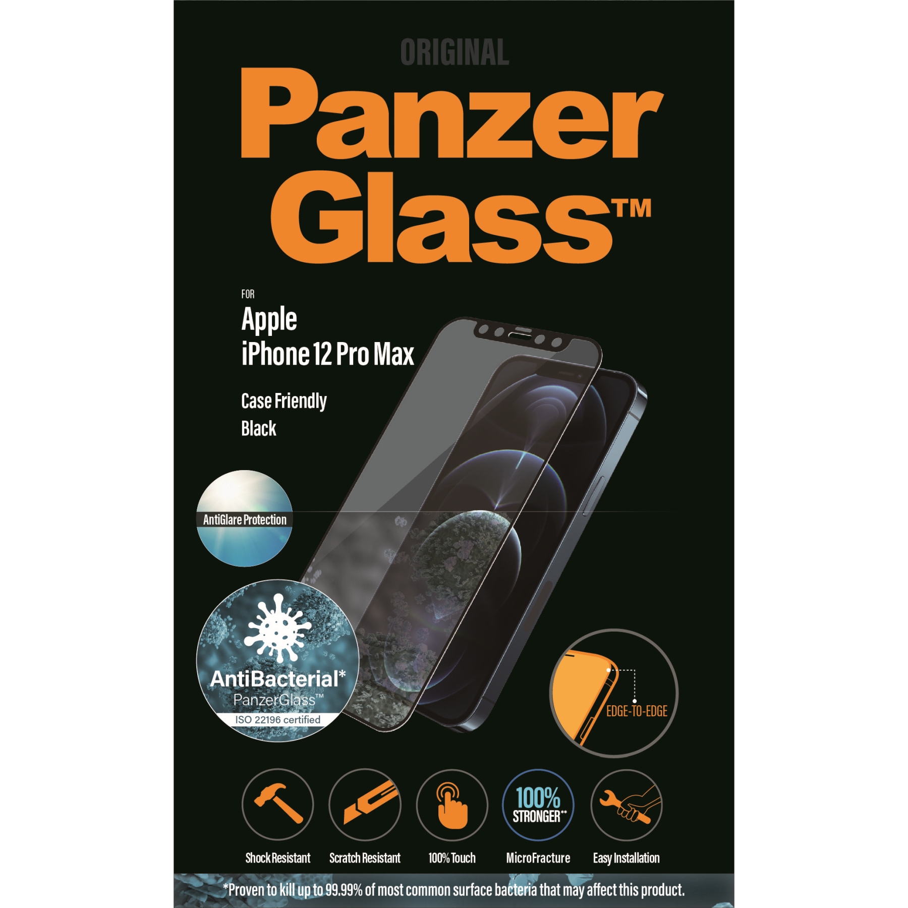 Productfoto van PanzerGlass Display protection glass for iPhone 12 Pro Max