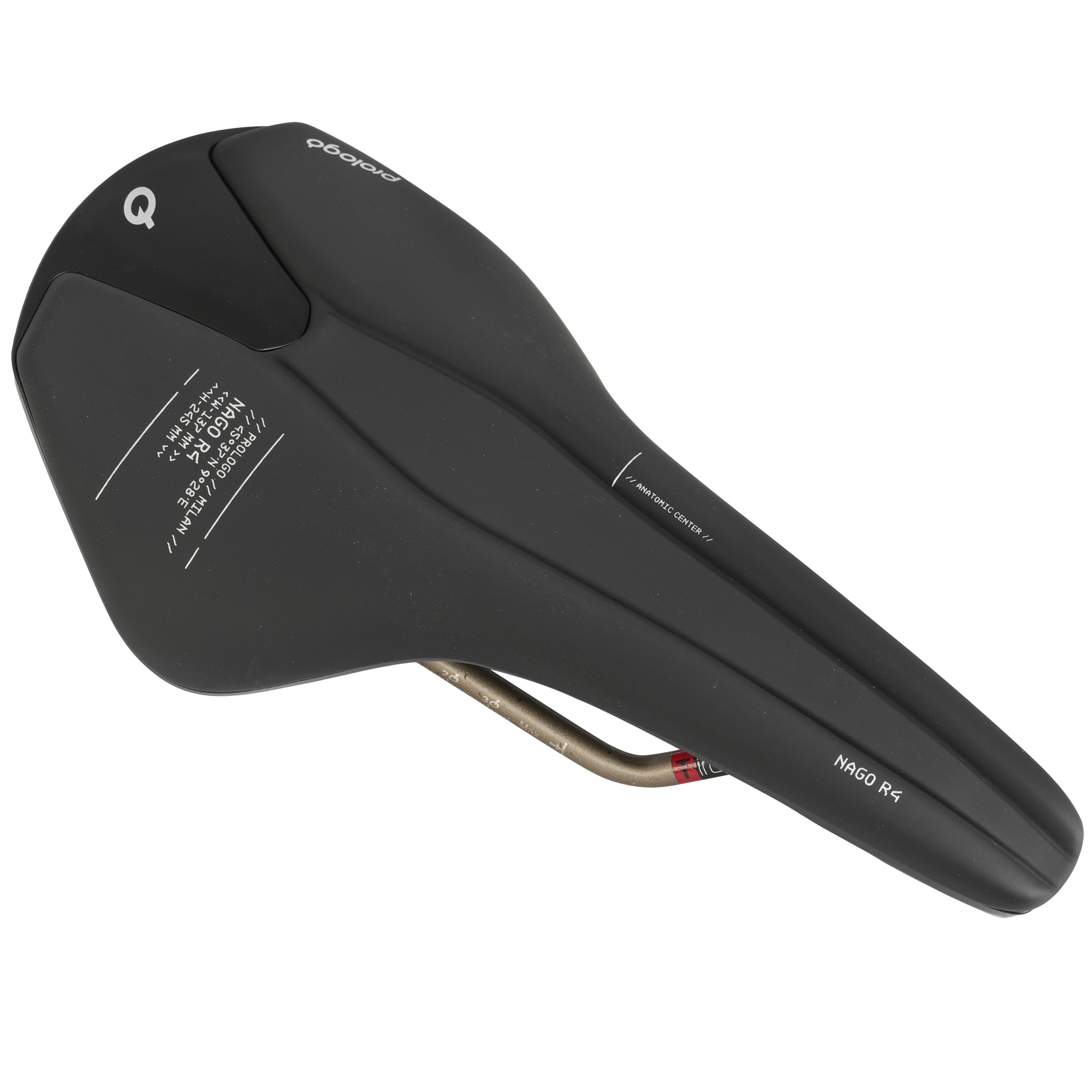 Prologo Nago R4 PAS NACK 147 カーボンレール Prologo Nago R4 Tirox 137 Saddle - Hard Black | BIKE24