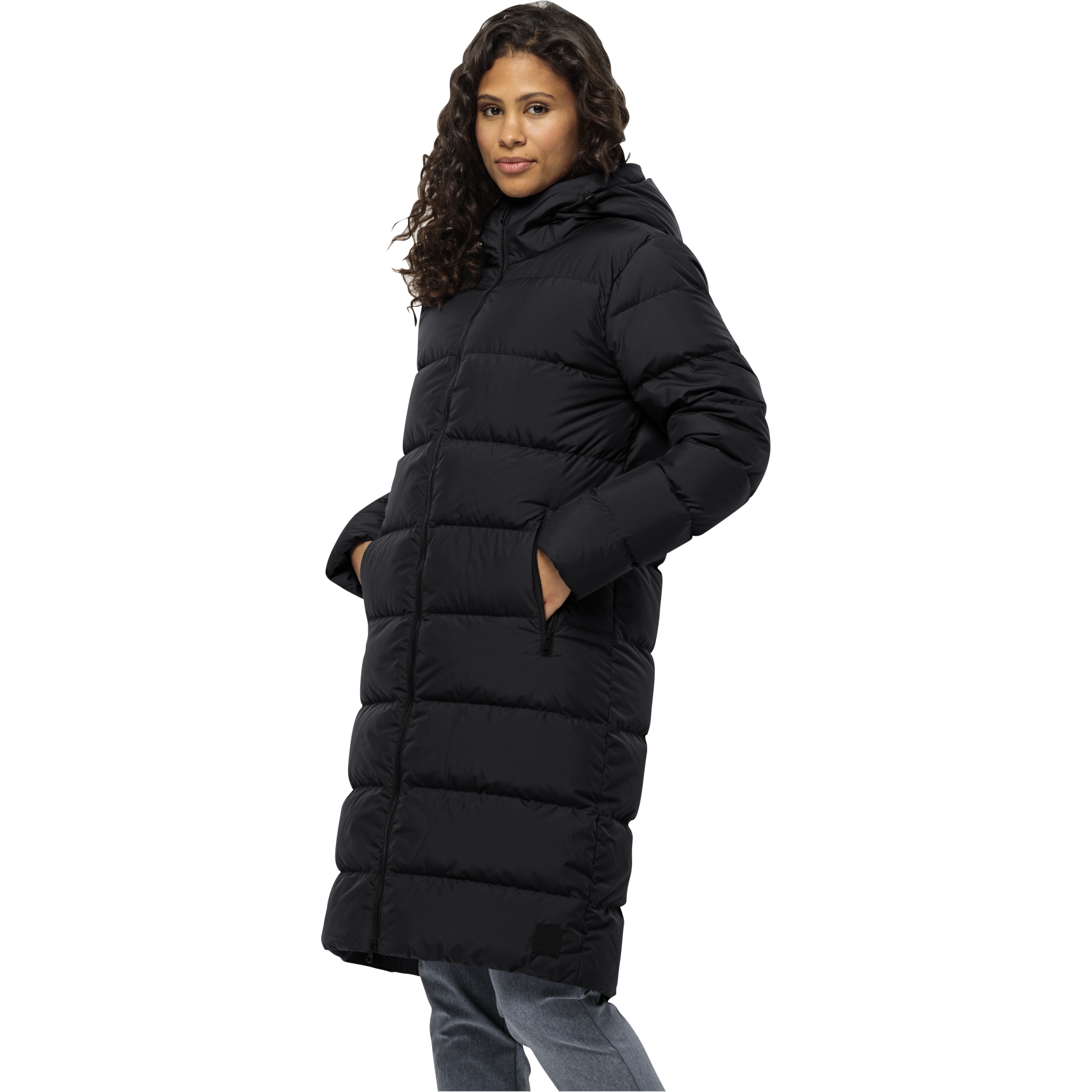 Picture of Jack Wolfskin Frozen Palace Womens Down Coat - black