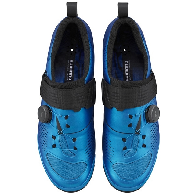 Shimano blue mtb shoes sale