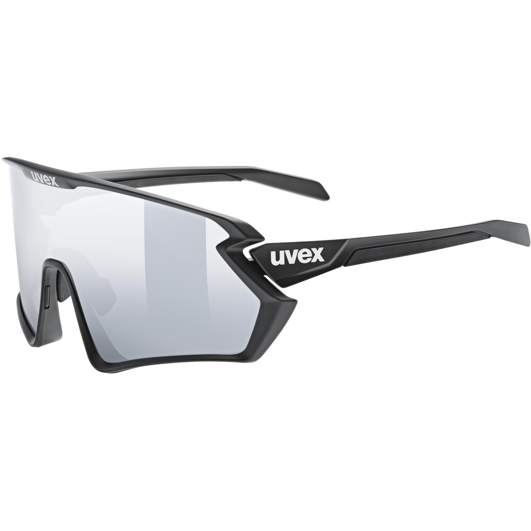 Productfoto van Uvex sportstyle 231 2.0 Set Bril - black matt/supravision mirror silver + clear