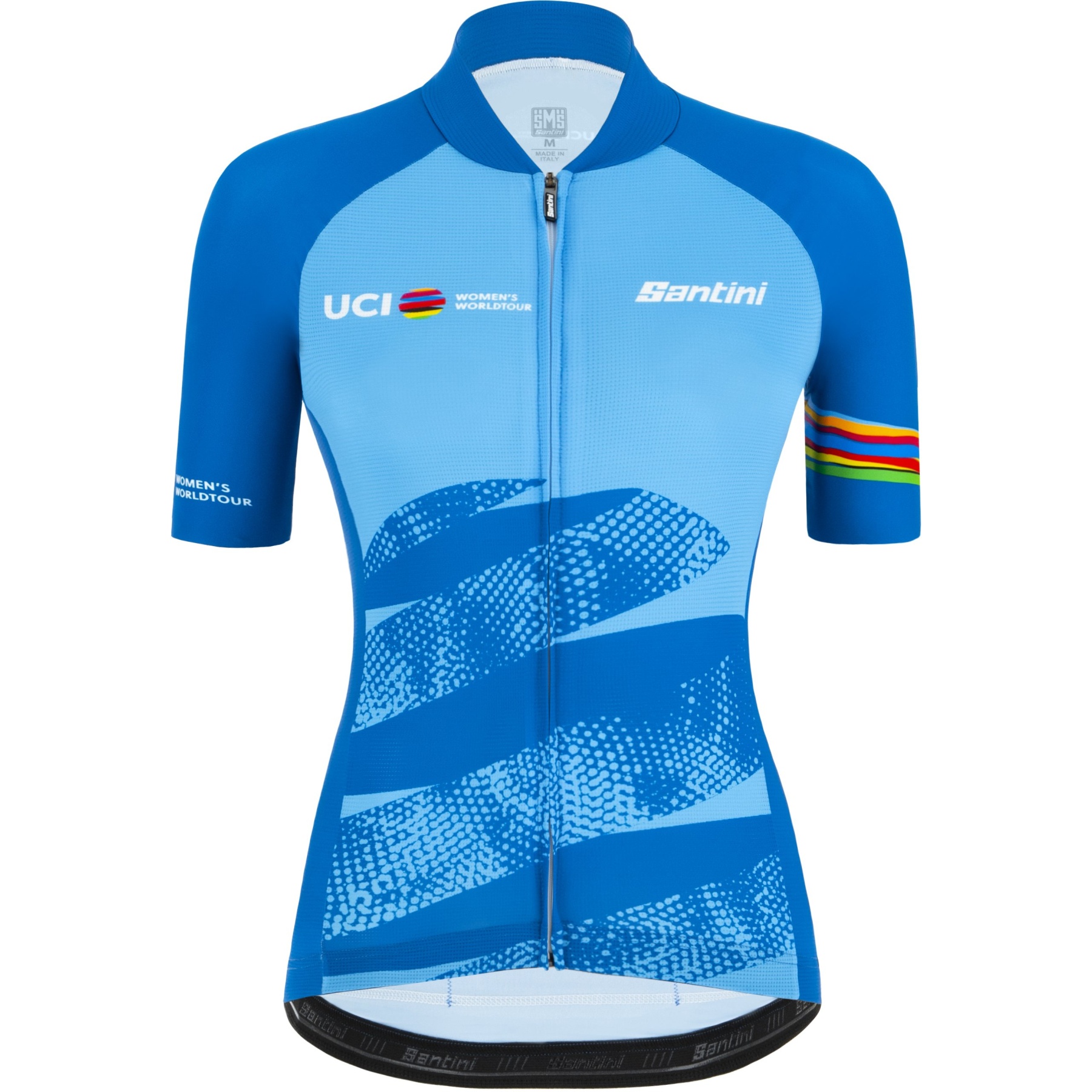 Produktbild von Santini UCI World Tour Eco Radtrikot Damen RE940L75CWWTECO - blau AZ