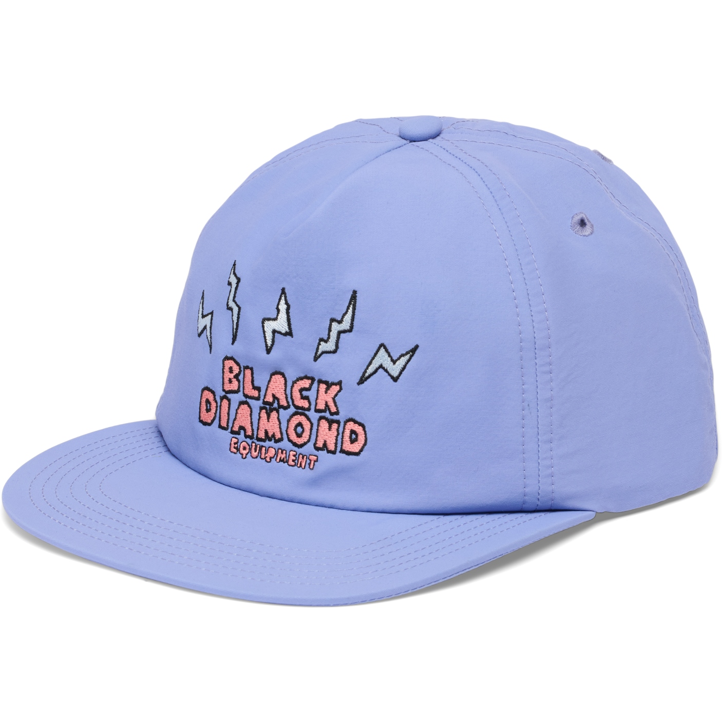 Picture of Black Diamond Synthetic Surf Hat - Soft Lilac-Lightning Bolts